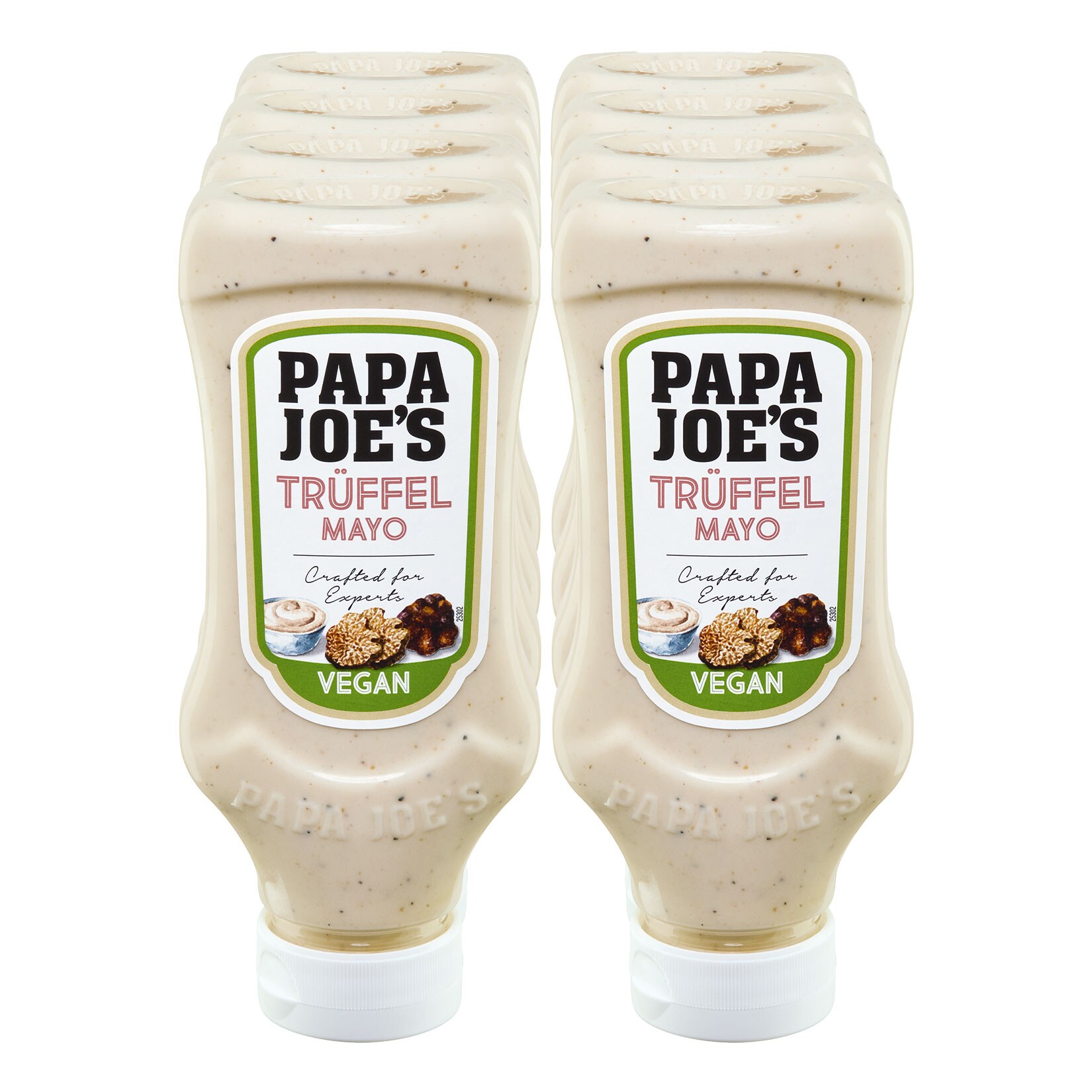 Papa Joe's Vegane Trüffel Mayonnaise 300 ml, 8er Pack