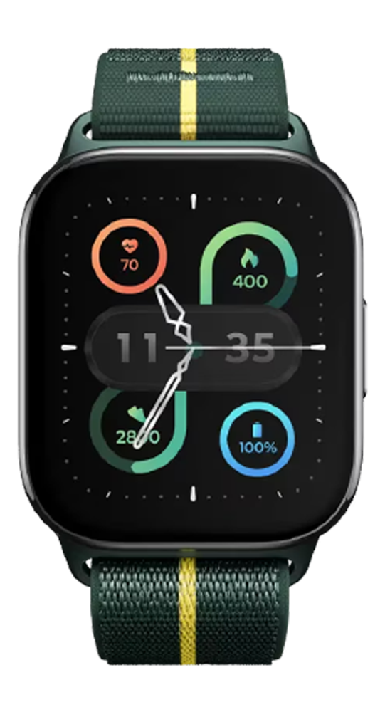 Motorola Watch Fit Trekking Green | 00840023294563