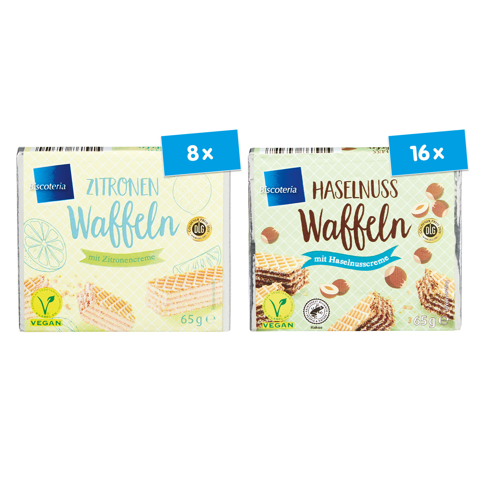Biscoteria Waffelschnitten 260 g, verschiedene Sorten, 24er Pack - Bild 1