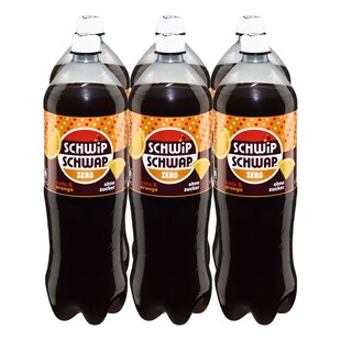 Schwip Schwap Cola & Orange Zero 1,25 Liter, 6er Pack - Bild 1