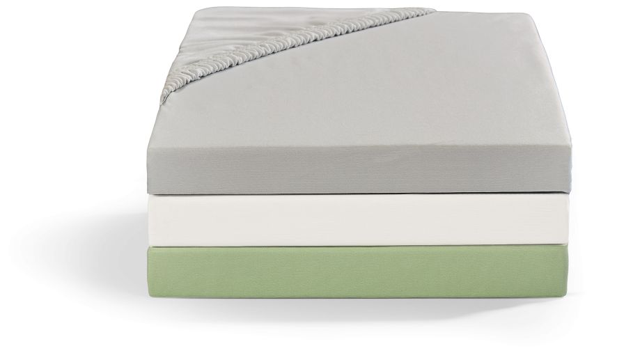 Dekor Spannbetttuch NG- silber - Bild 1