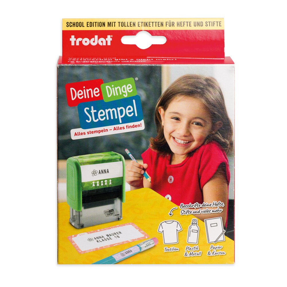 trodat Deine Dinge Stempel "School Edition" - Bild 1