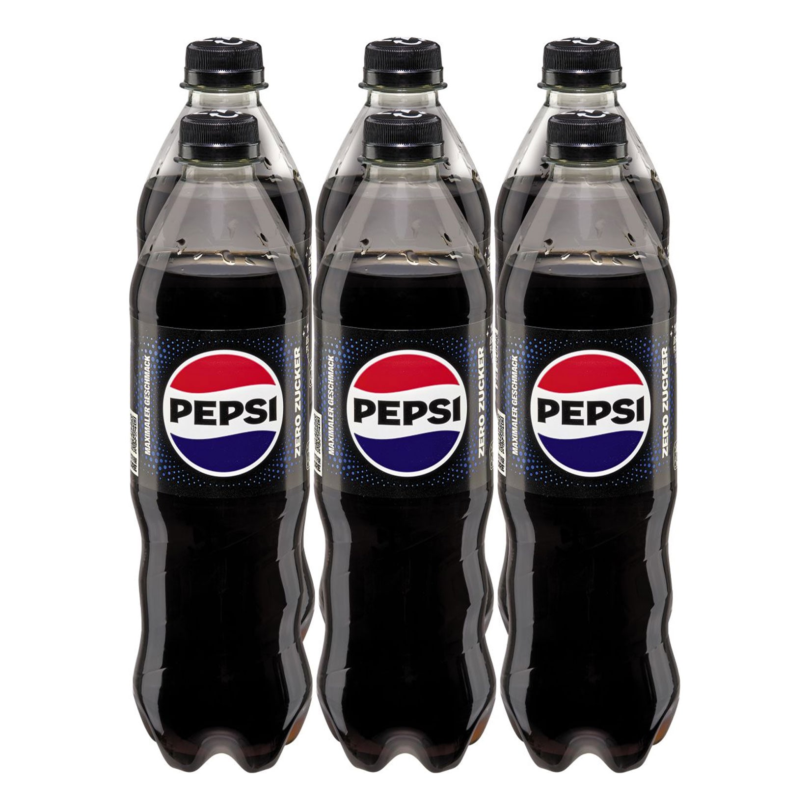 Pepsi Zero 0,5 Liter, 6er Pack - Bild 1