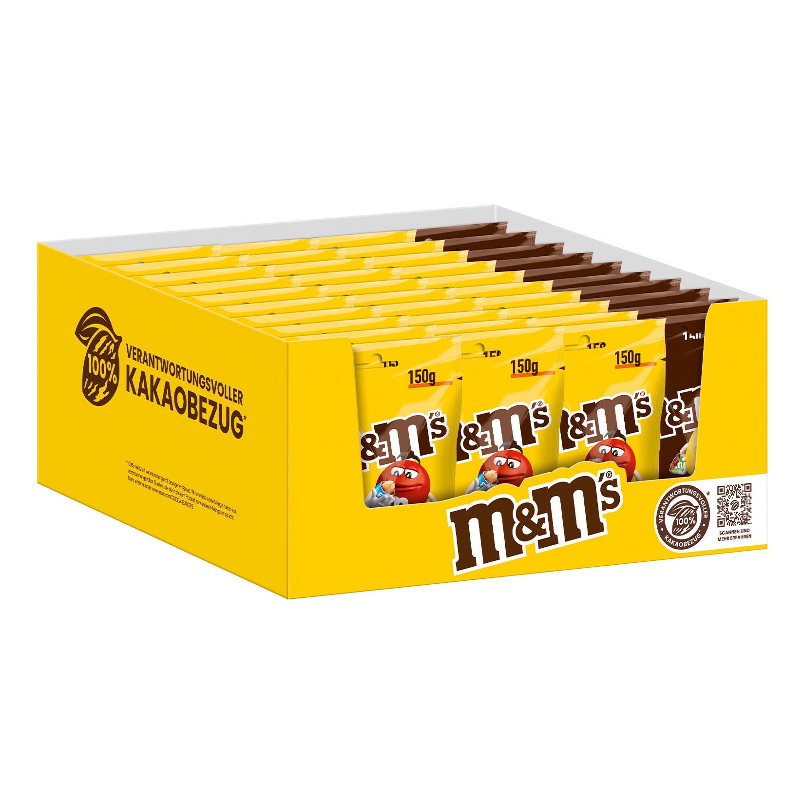 Mars M&M&acute;s verschiedene Sorten 150 g, 40er Pack - Bild 1