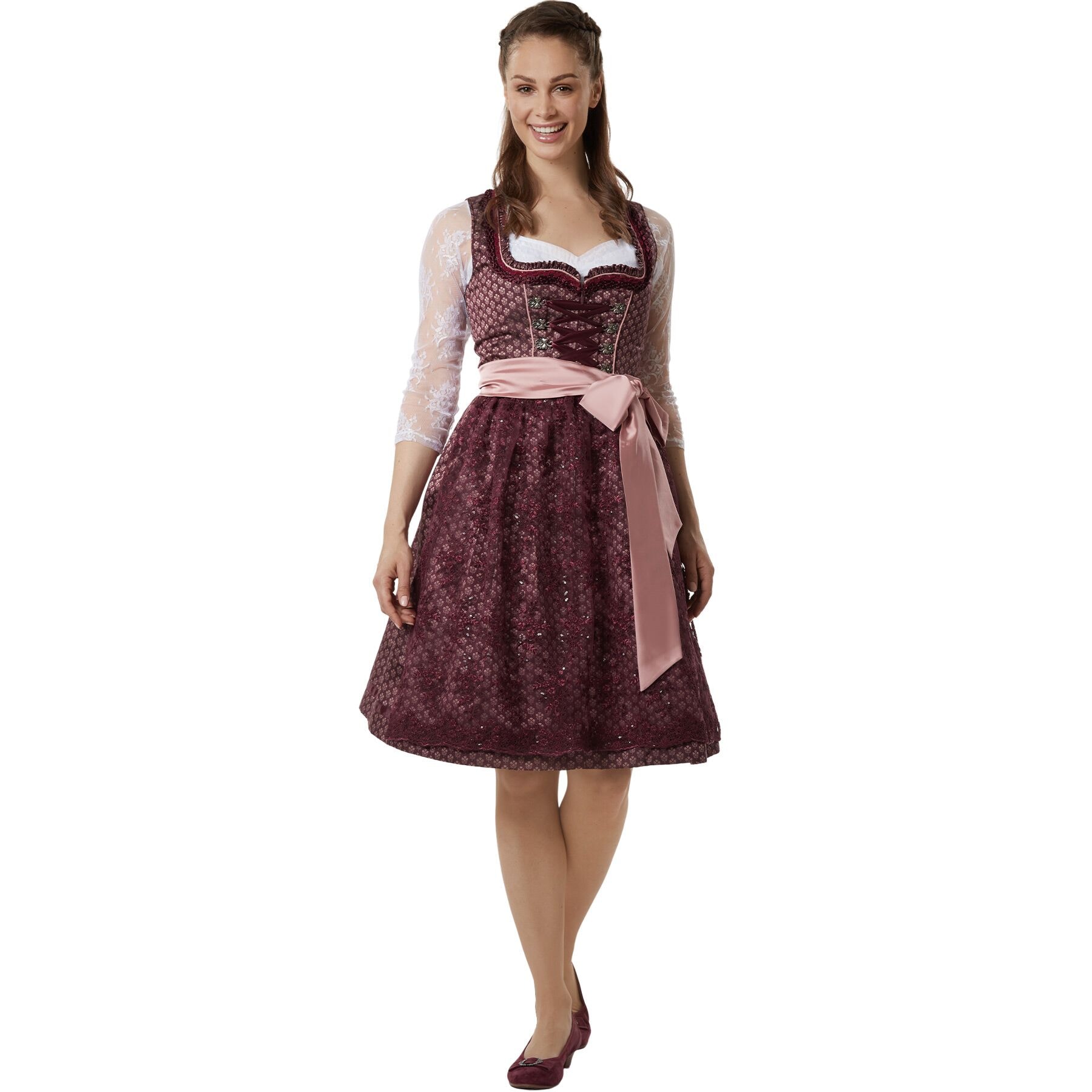 tectake&reg; Frauenkost&uuml;m Midi-Dirndl Liah - Bild 1