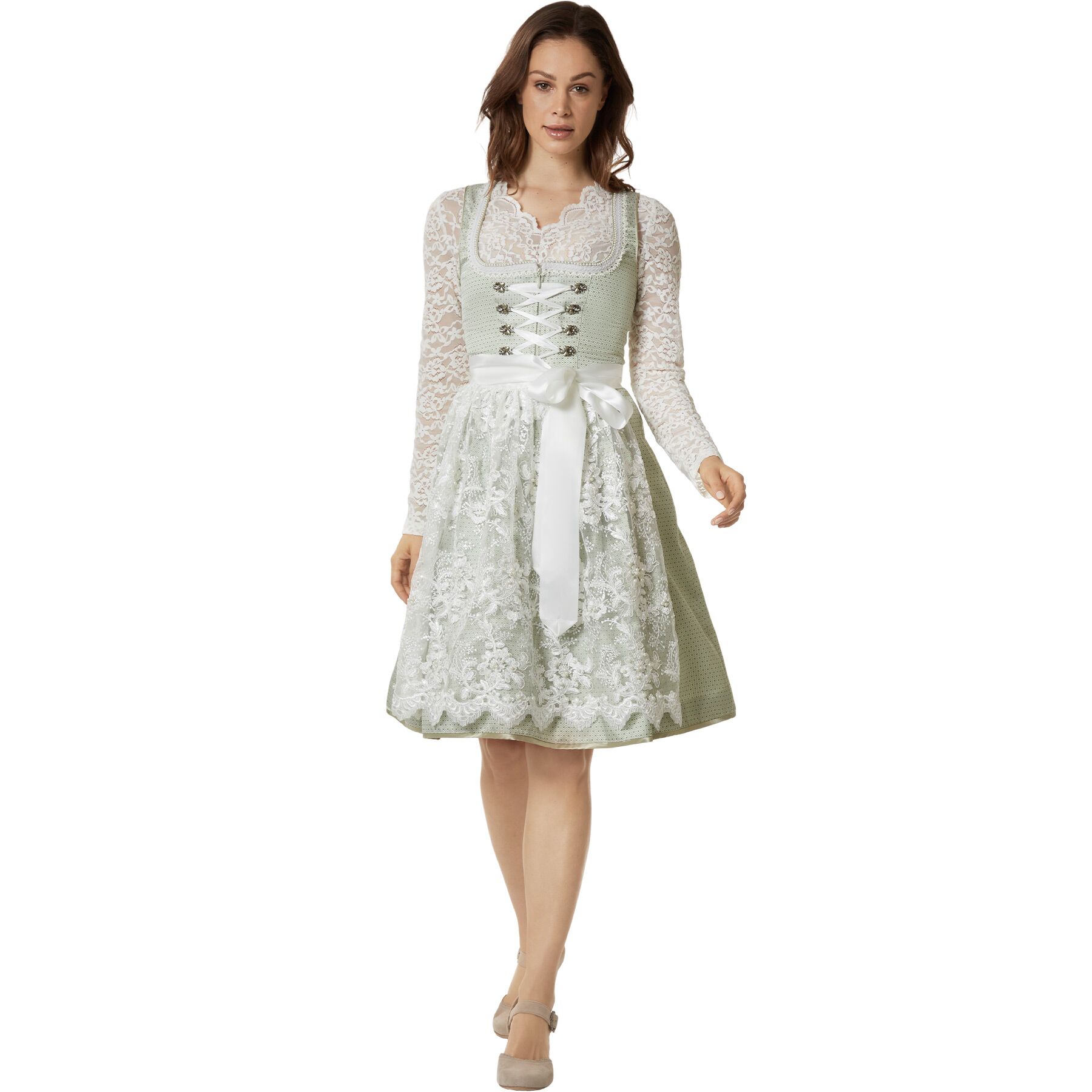 tectake&reg; Frauenkost&uuml;m Midi-Dirndl Klara - Bild 1
