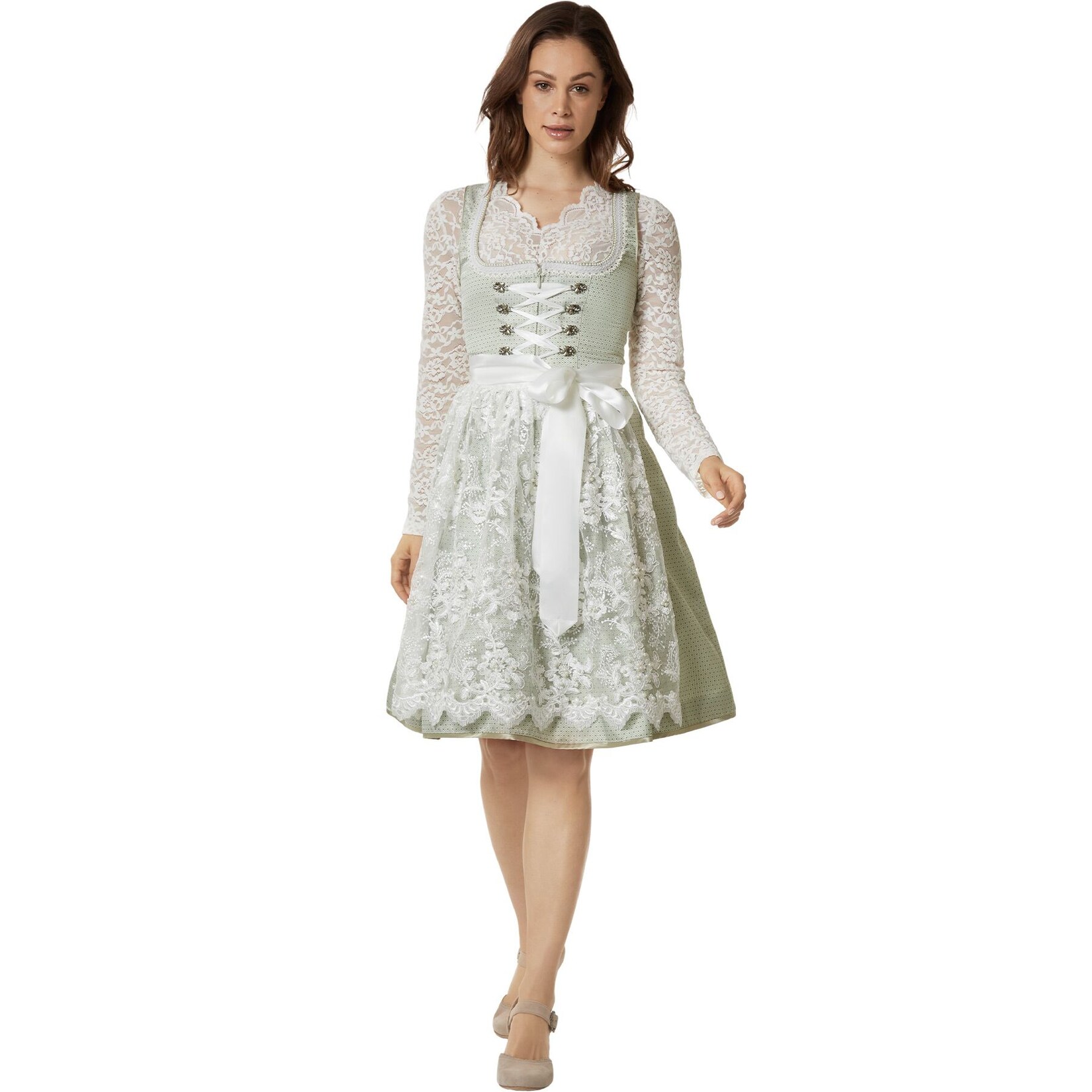 tectake® Midi-Dirndl Klara