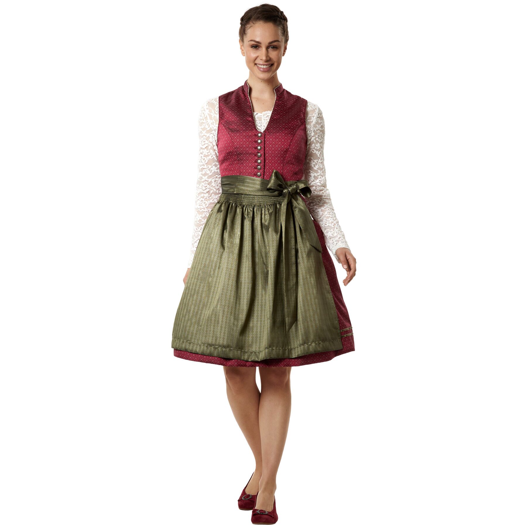 tectake&reg; Frauenkost&uuml;m Midi-Dirndl Sarah - Bild 1