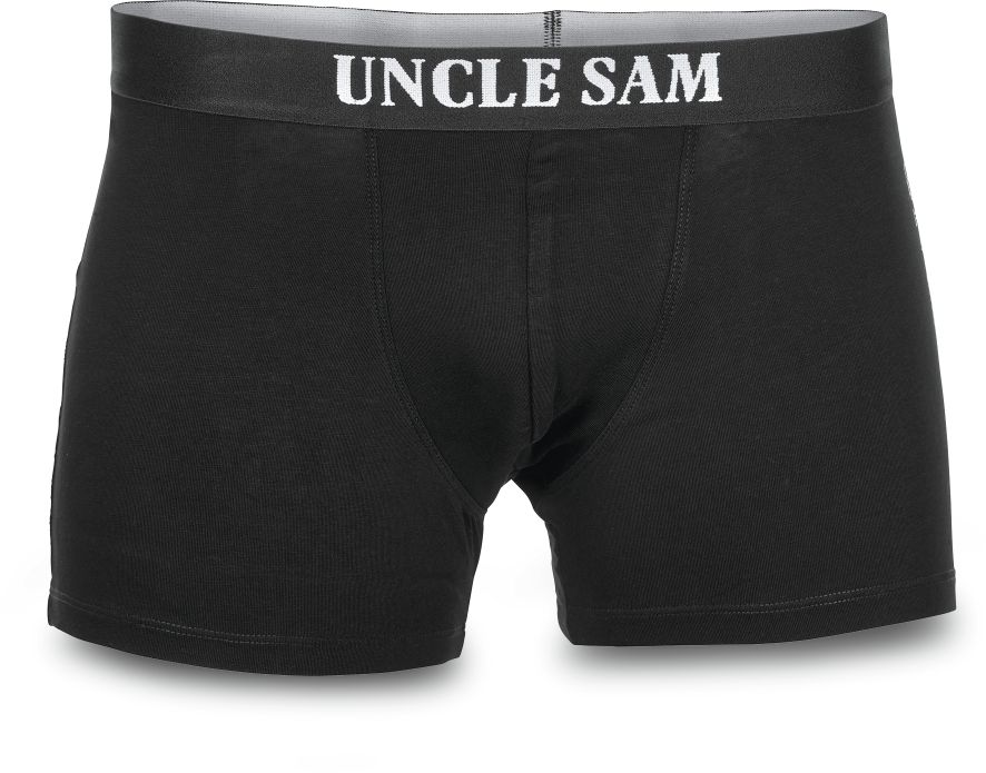 Herren Retroshorts 2er Pack UNCLE SAM - schwarz M - Bild 1