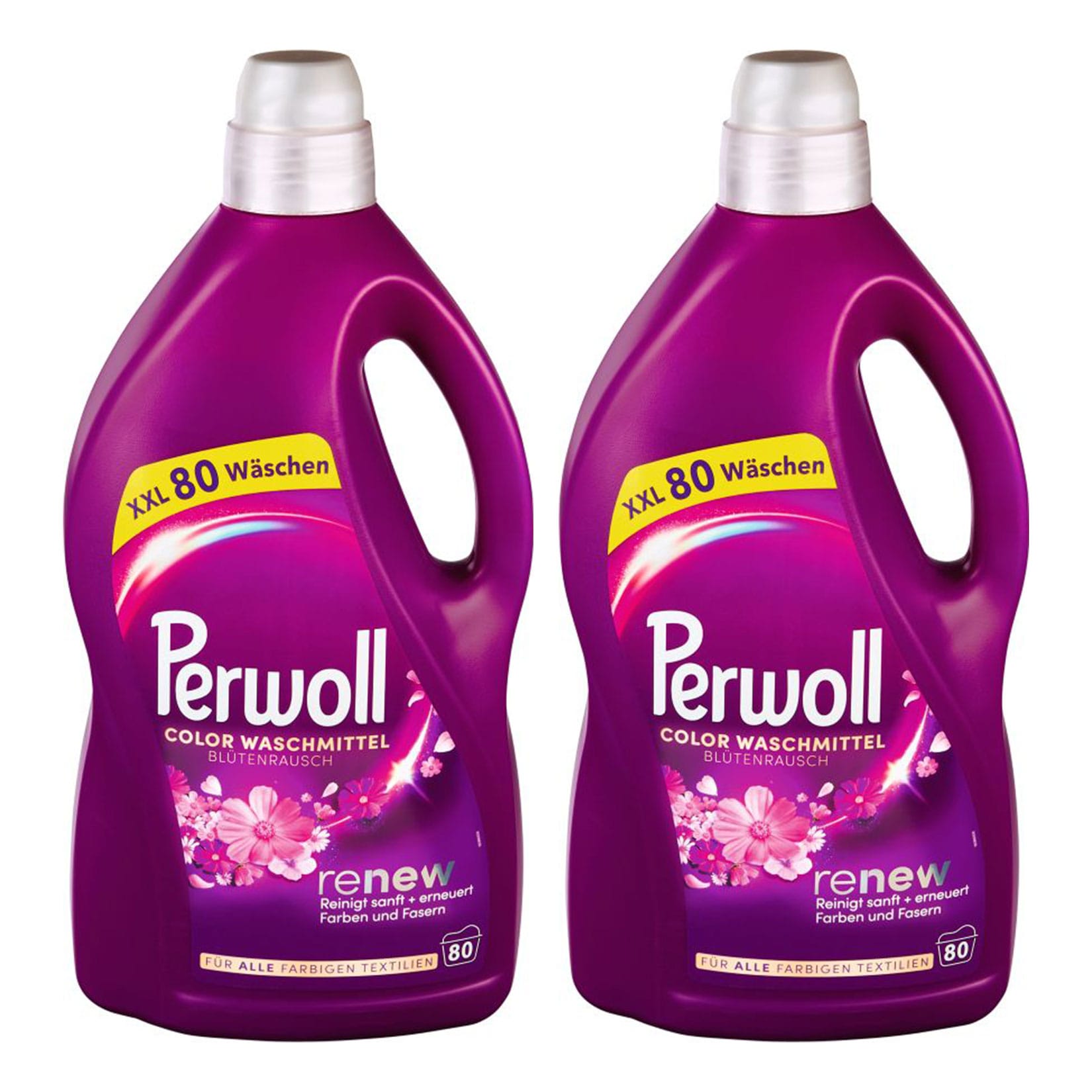 Perwoll Fl&uuml;ssigwaschmittel Color Bl&uuml;tenrausch 80WL, 2er Pack - Bild 1