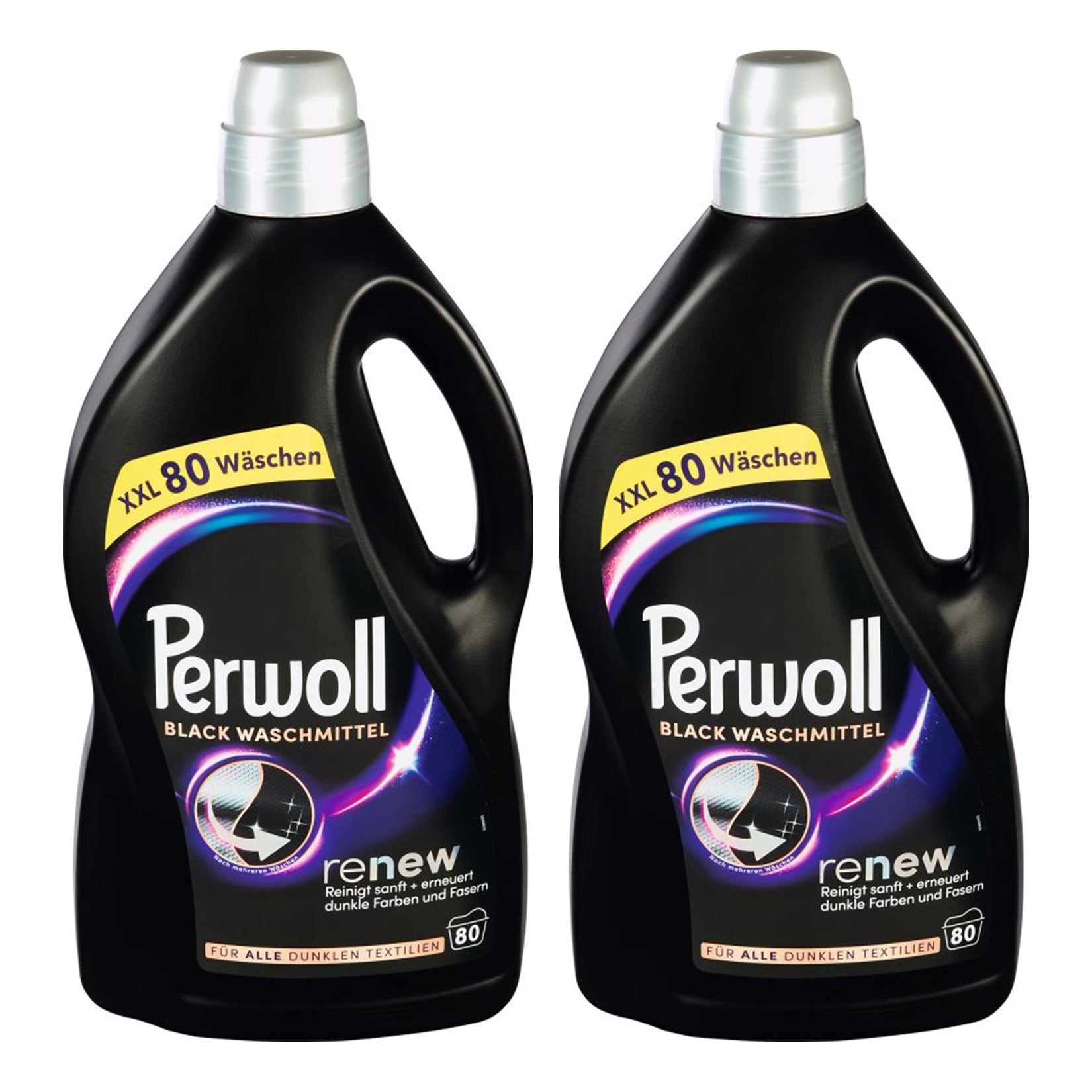 Perwoll Fl&uuml;ssigwaschmittel Black 80WL, 2er Pack - Bild 1