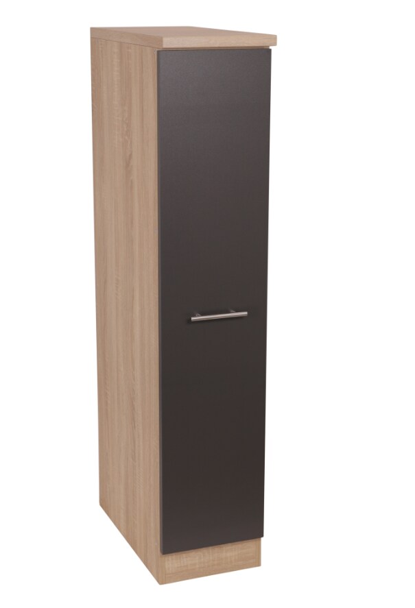 Respekta Auszugschrank ca. 30 cm mit Arbeitsplattenabdeckung – versch. Ausführungen -grau | 04262421977712