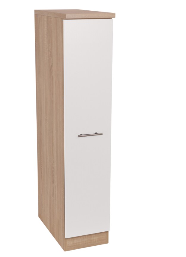 Respekta Auszugschrank ca. 30 cm mit Arbeitsplattenabdeckung – versch. Ausführungen -weiß | 04262421977736