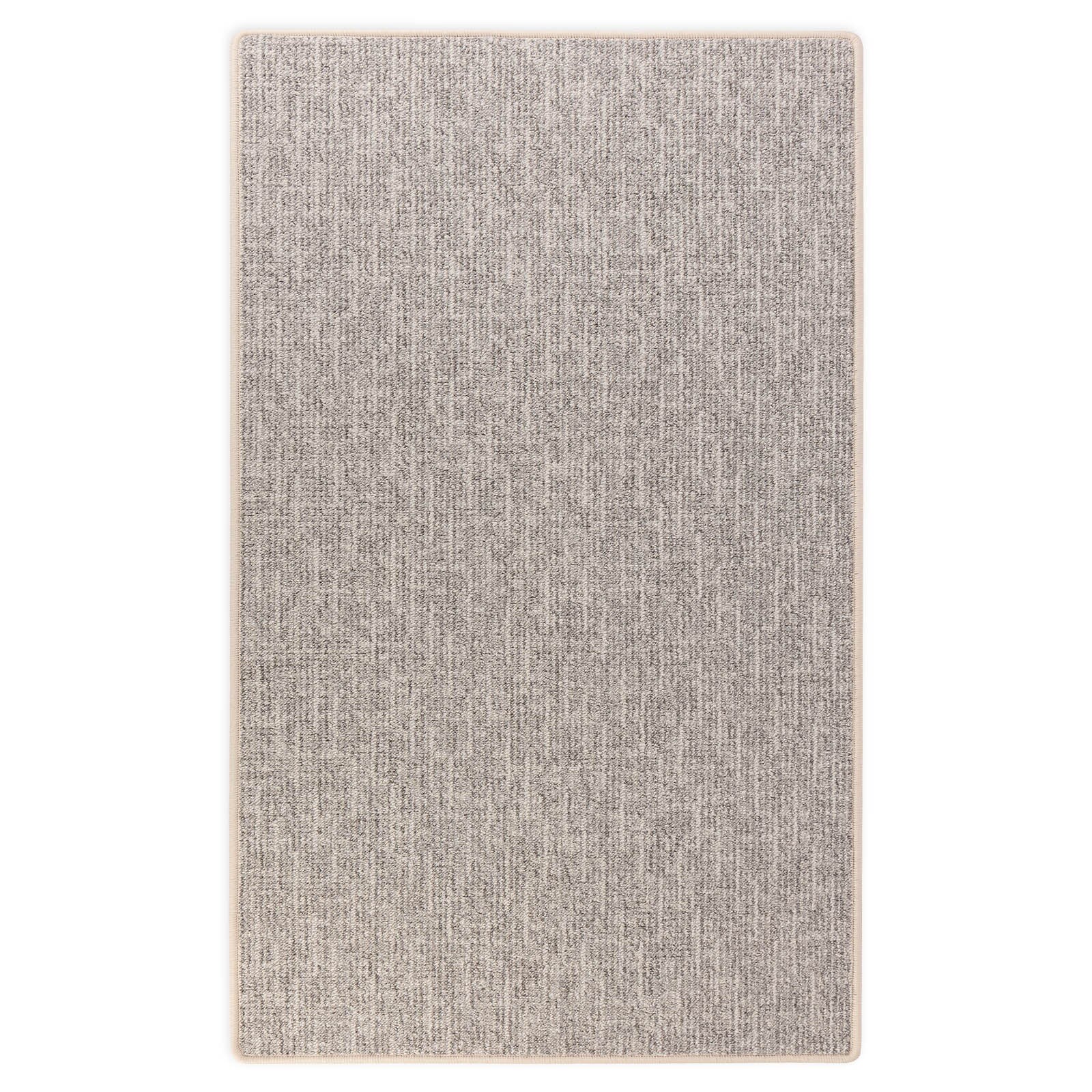 Karat Teppich auf Maß Alto Silber