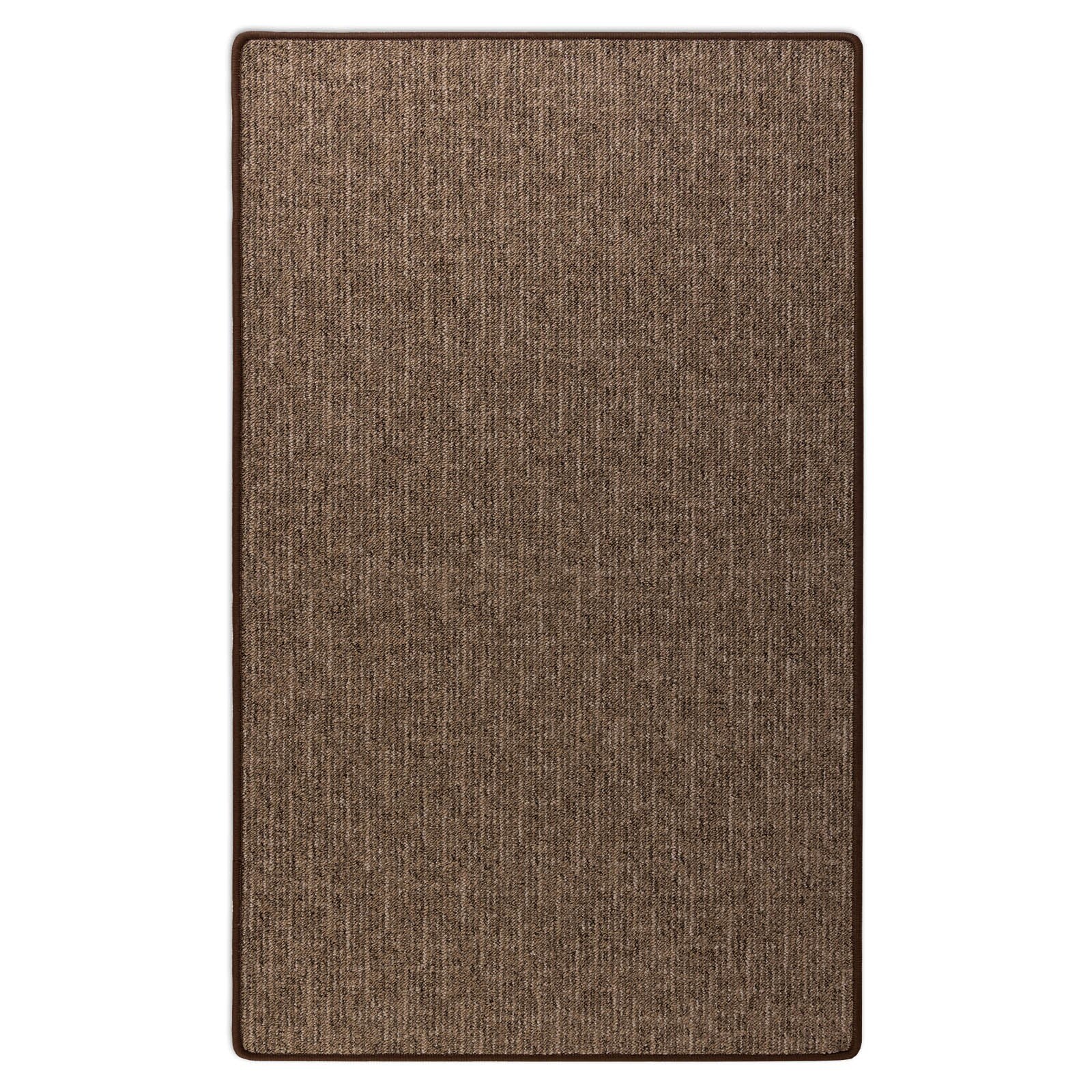 Karat Teppich auf Maß Alto Braun