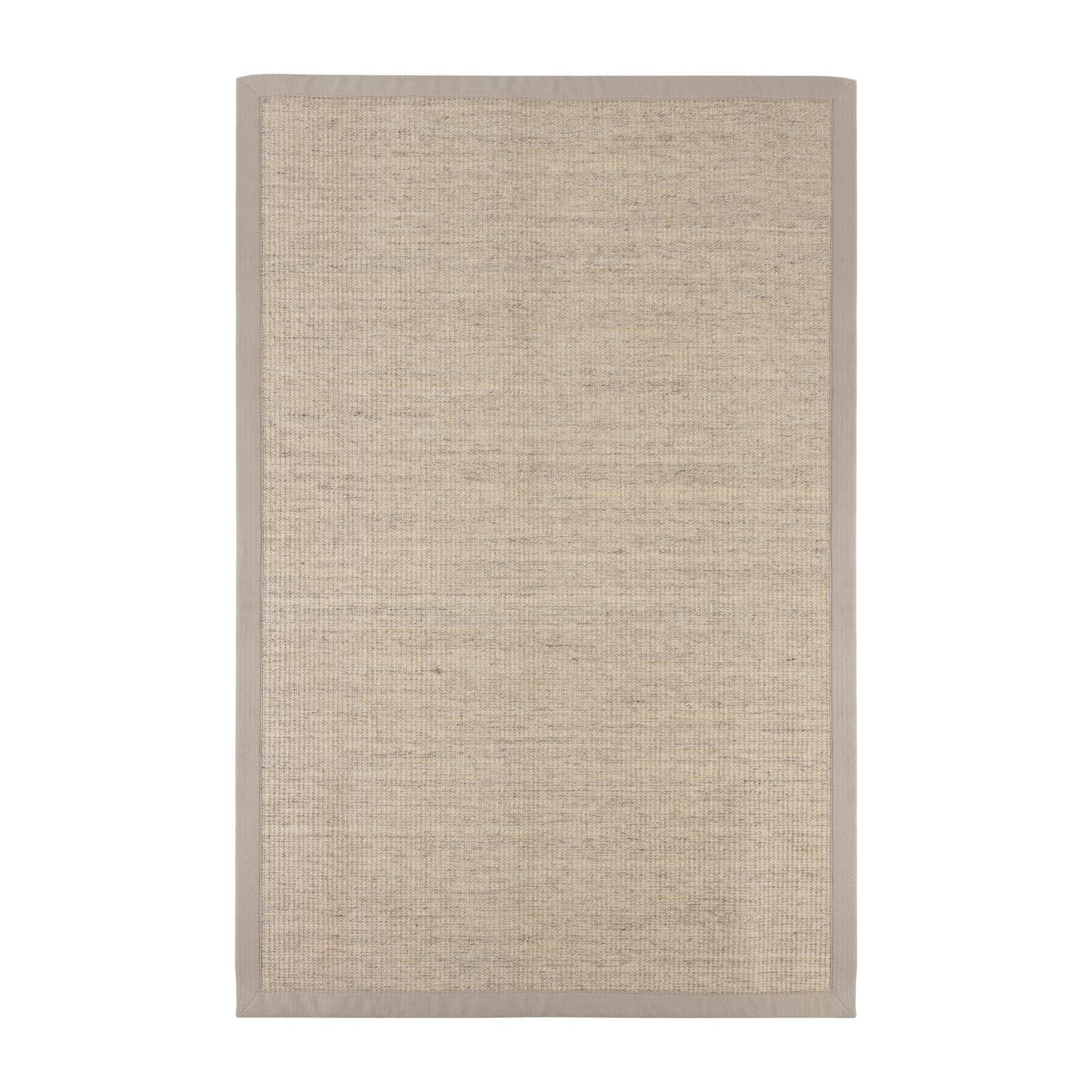 Karat Sisal-Teppich Latex-Rücken Echte Naturfasern Marble
