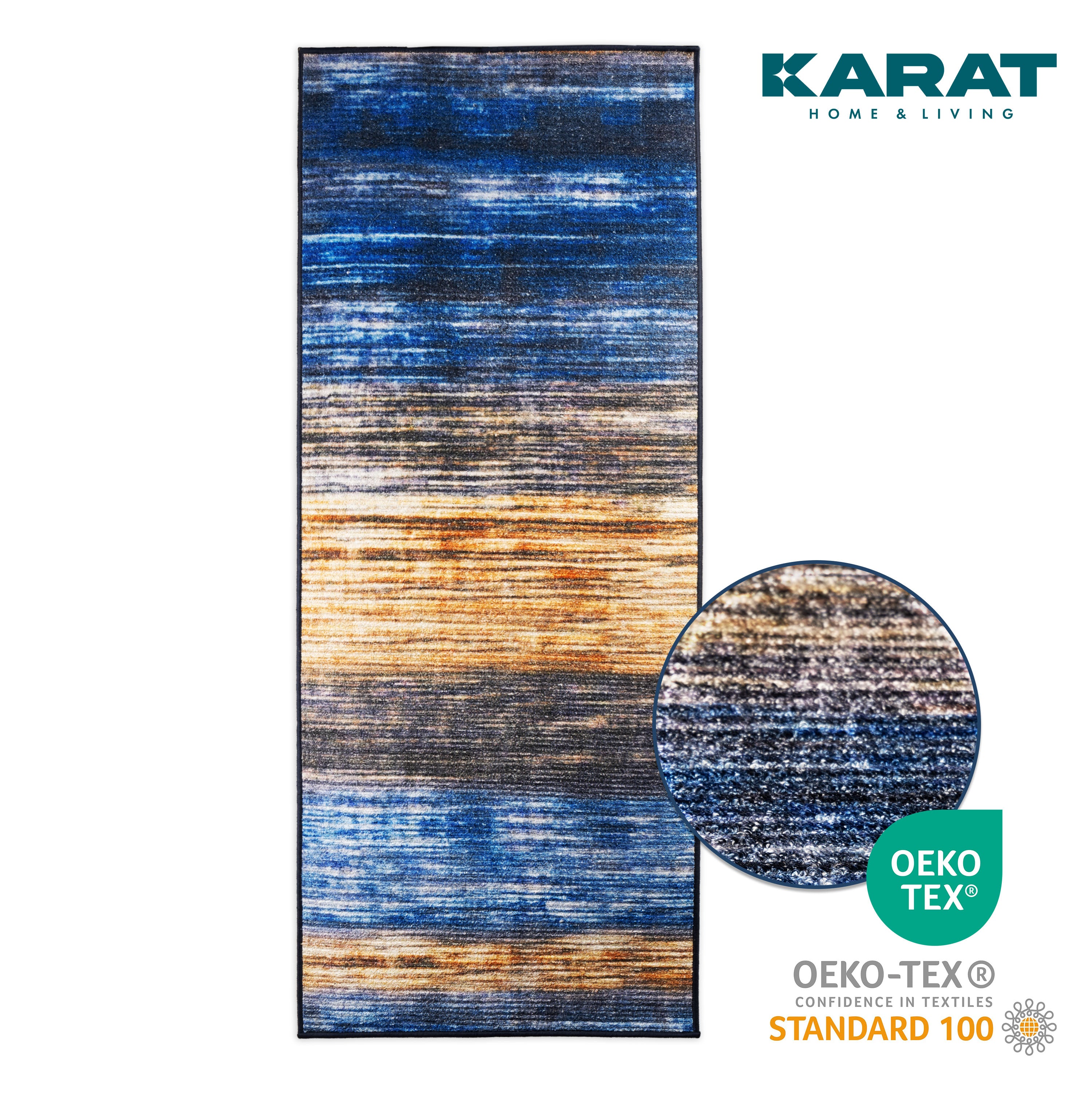 Karat homeliving Teppich-L&auml;ufer auf Ma&szlig; | Cancun - Bild 1