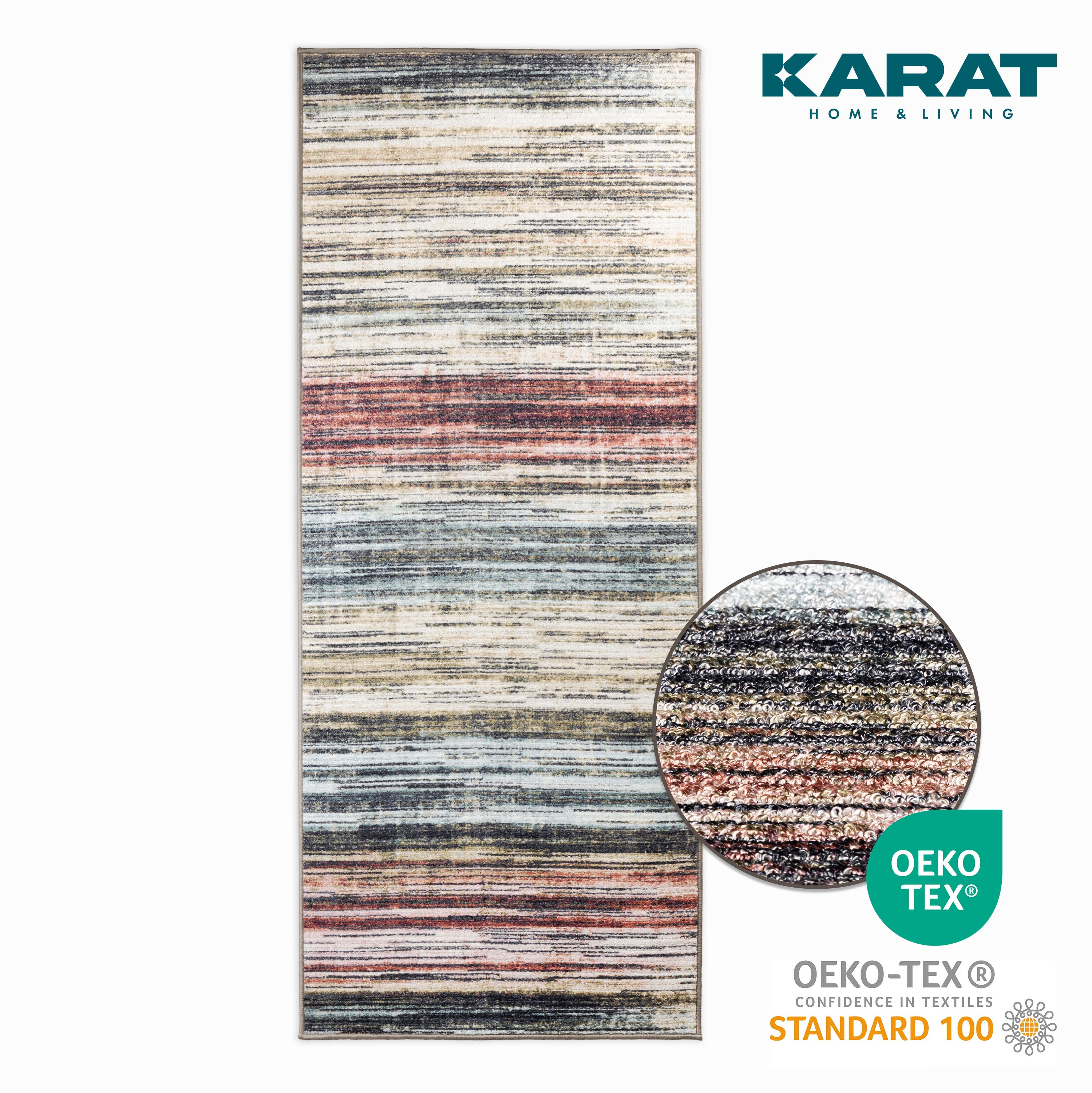 Karat homeliving Teppich-L&auml;ufer auf Ma&szlig; | Cudillero - Bild 1