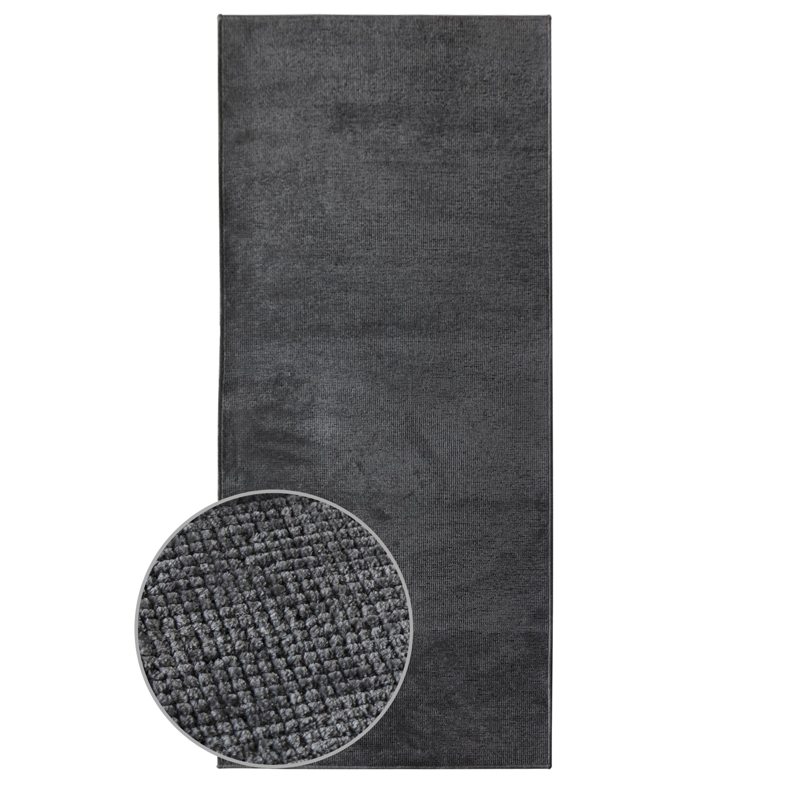 Karat homeliving Teppich-L&auml;ufer auf Ma&szlig; | Azade | Anthrazit - Bild 1