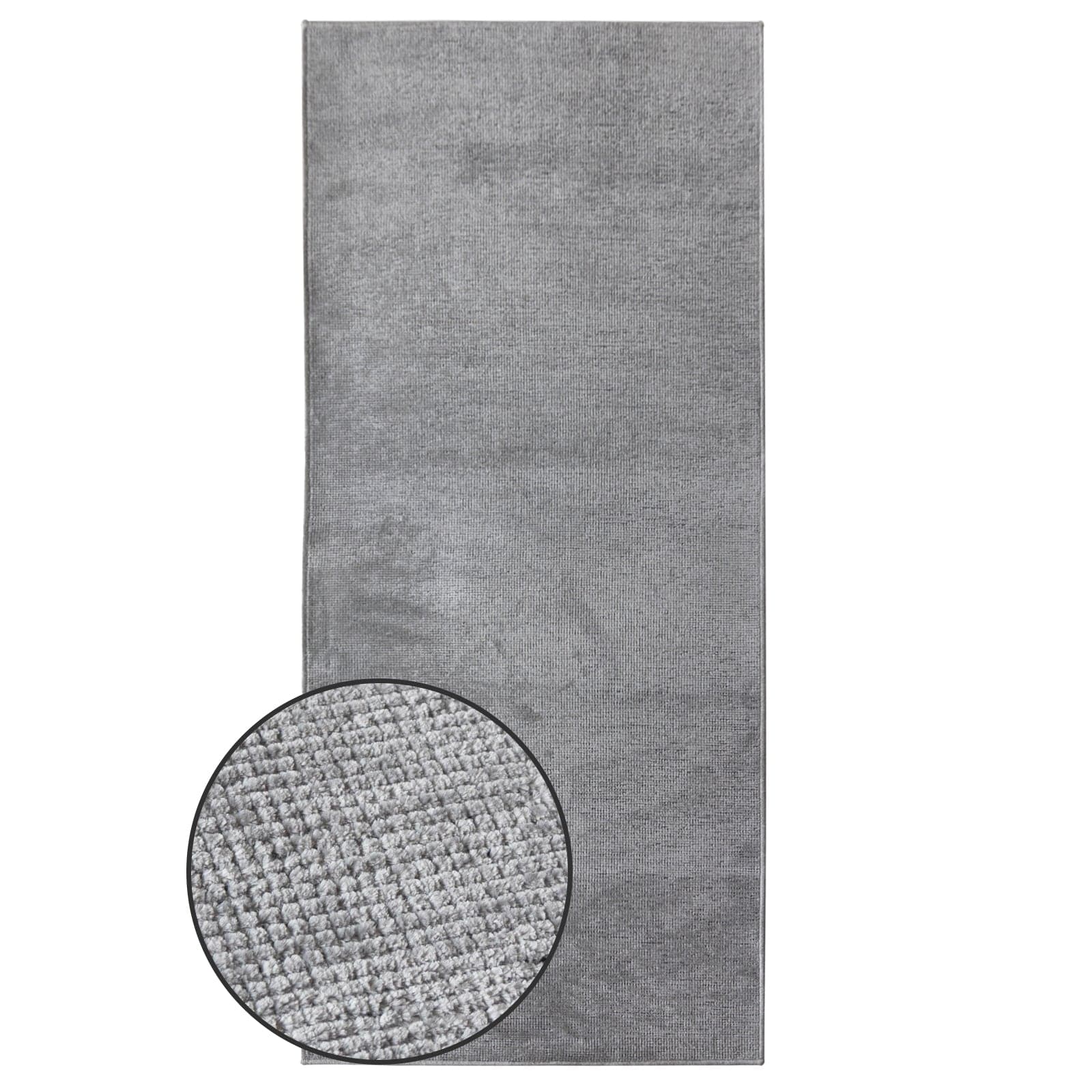 Karat homeliving Teppich-L&auml;ufer auf Ma&szlig; | Azade | Silber - Bild 1