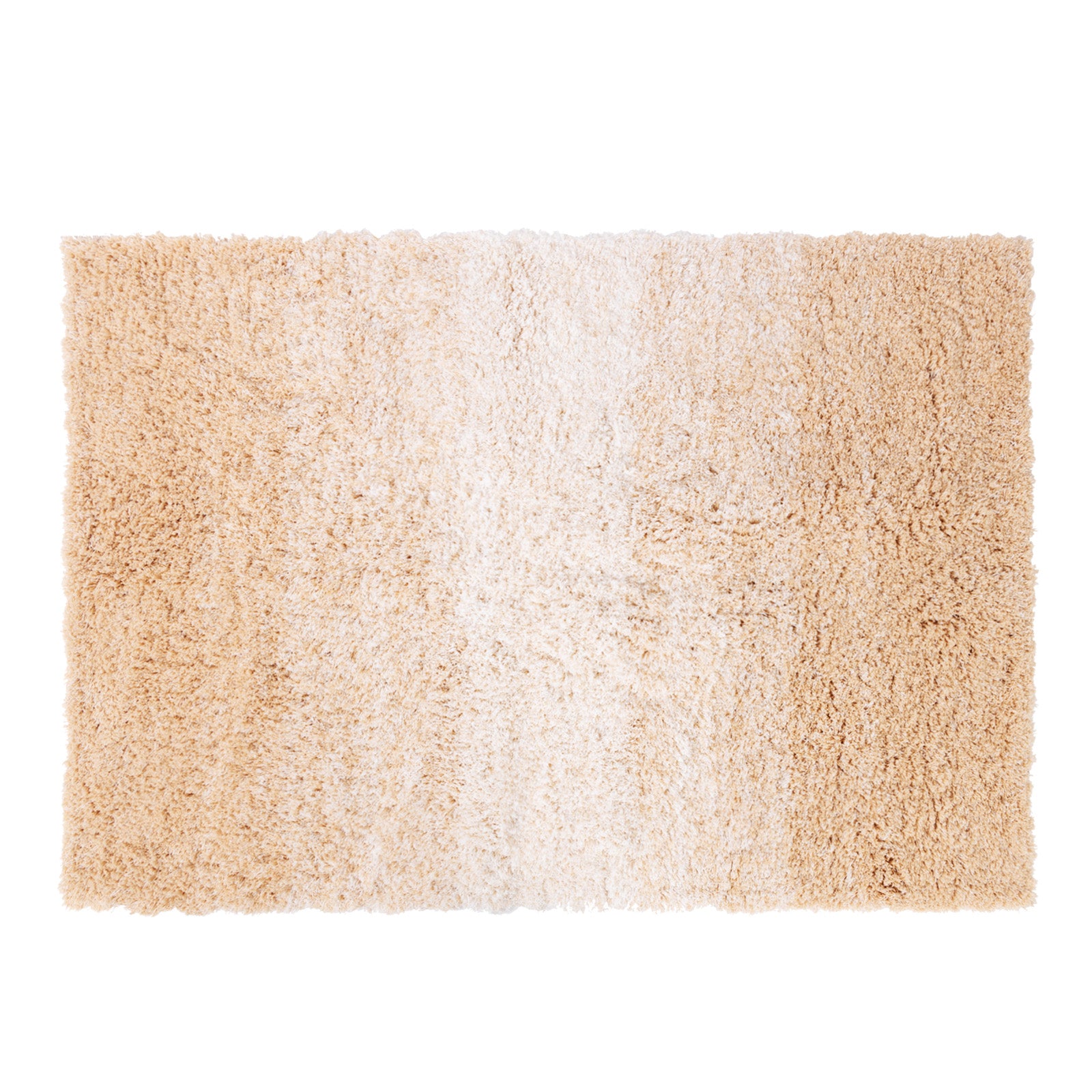 Casa Pura Badteppich Wave | Rutschsicher & schnelltrocknend | Beige/Wei&szlig; - Bild 1