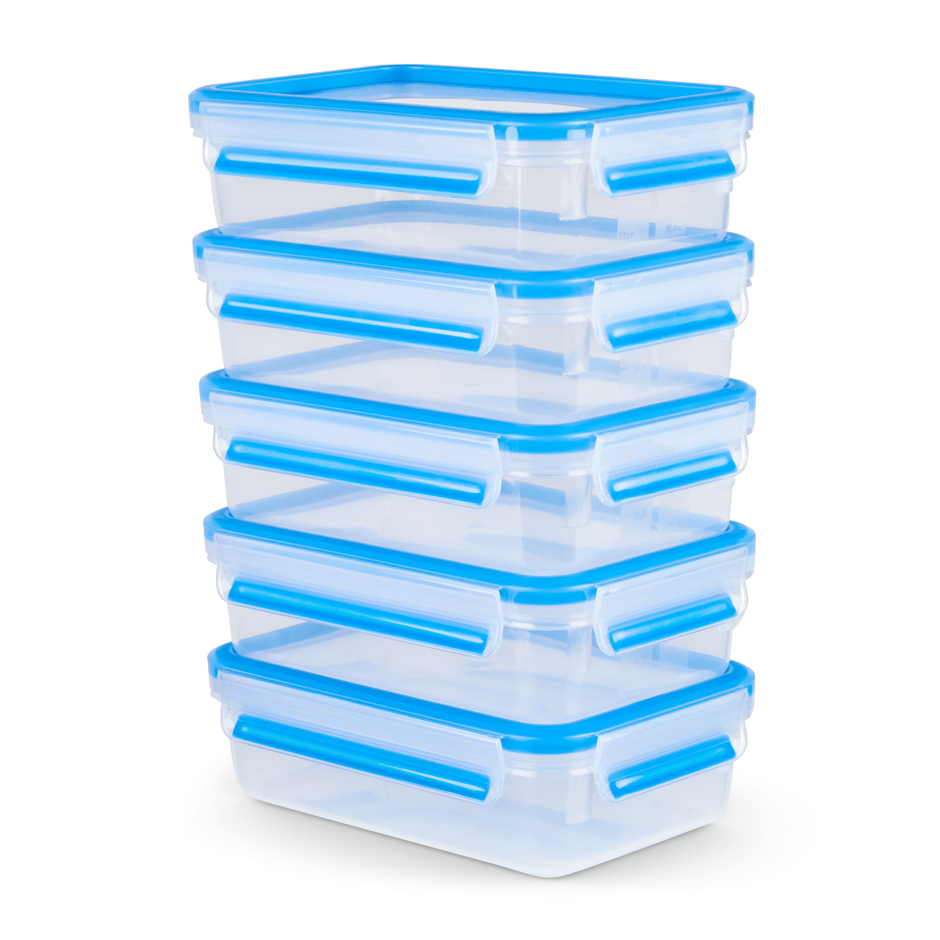 EMSA Clip&Close Frischhaltedosen - 5er Set 0,8 L - Bild 1