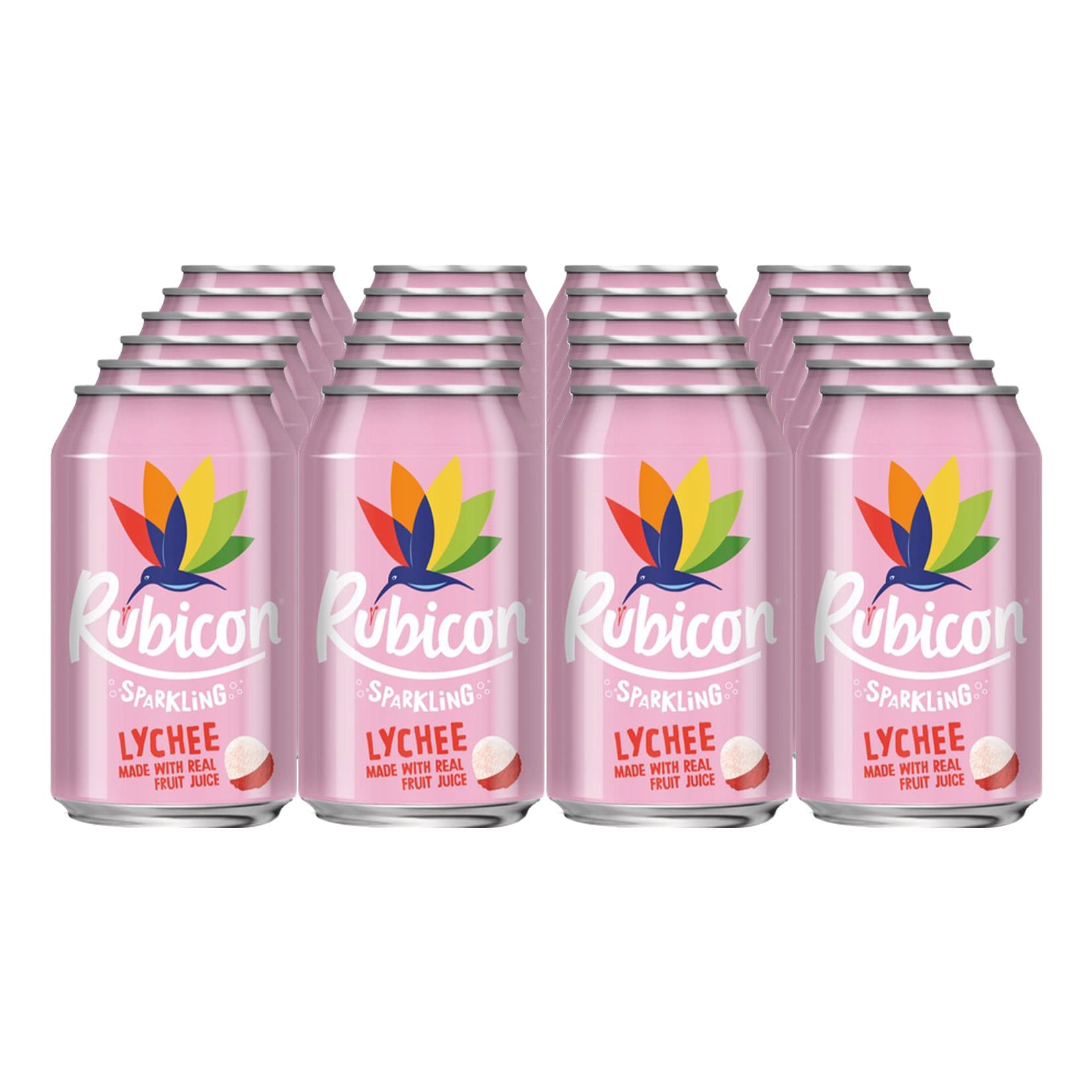 Rubicon Sparkling Lychee 0,33 Liter Dose, 24er Pack - Bild 1