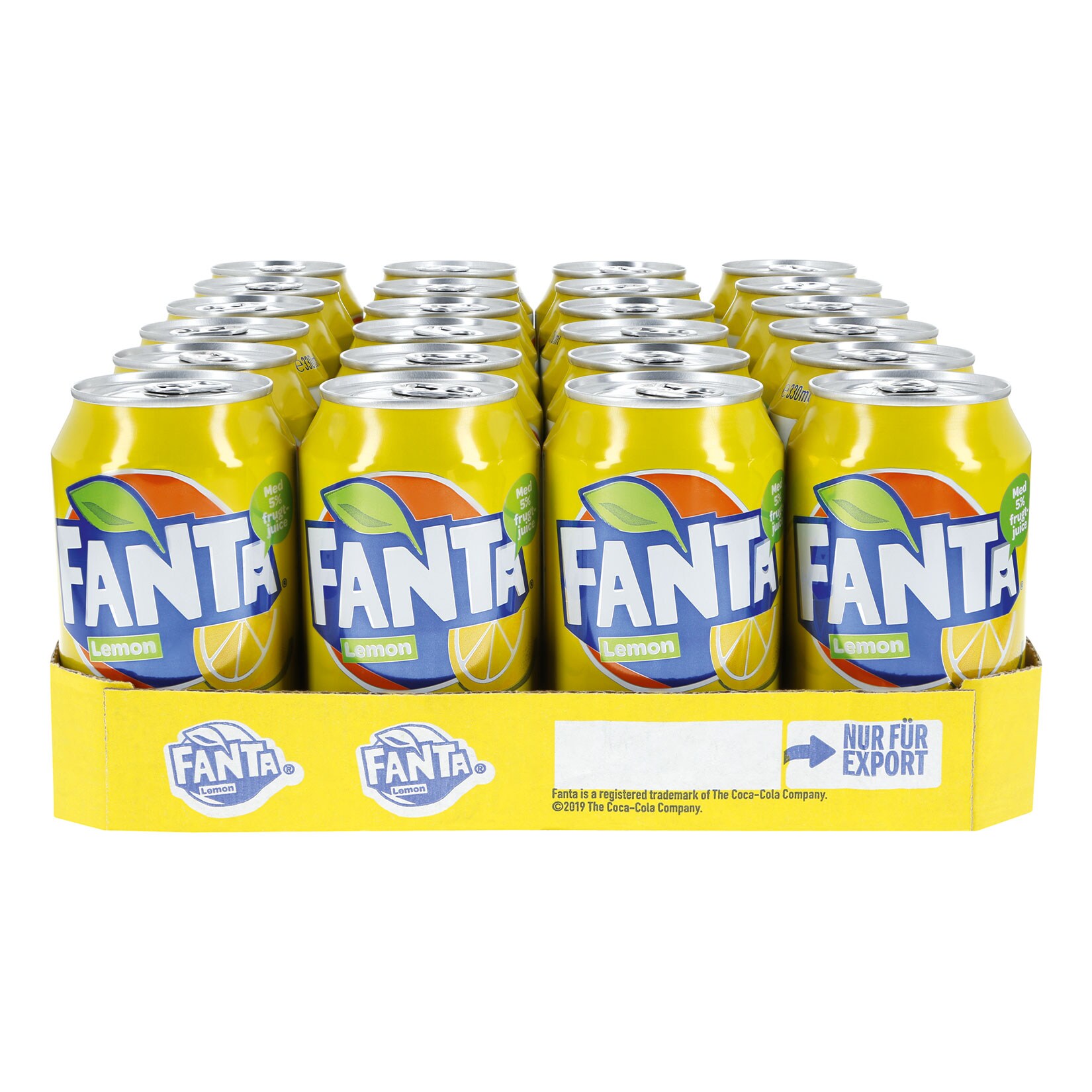 Fanta Lemon 0,33 Liter Dose, 24er Pack - Bild 1