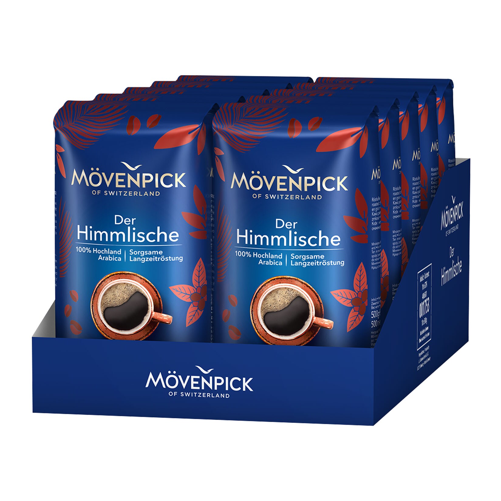M&ouml;venpick Kaffee der Himmlische 500 g, 10er Pack - Bild 1