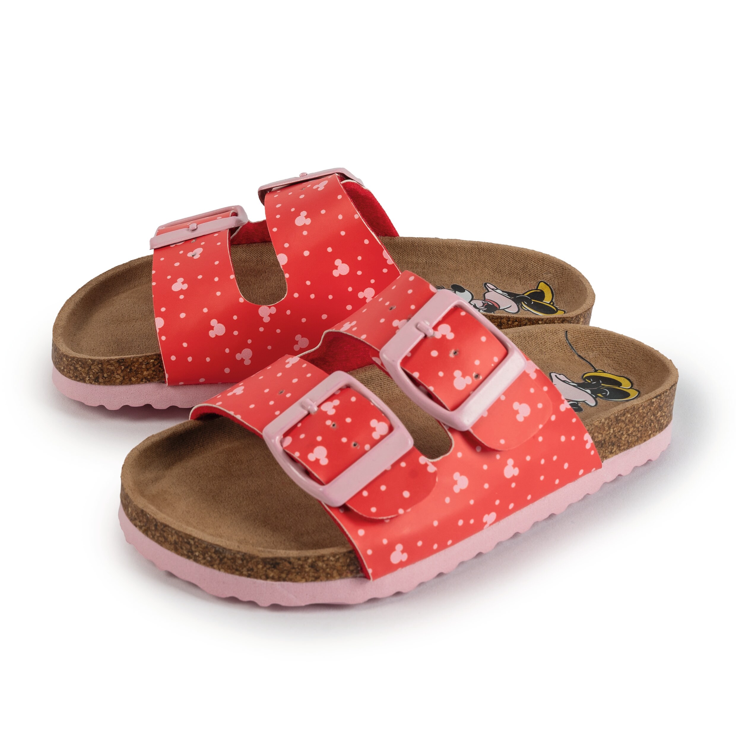 Disney Kleinkinder Lizenz Tieffu&szlig;bettpantoletten - Minnie, Gr. 25/26 - Bild 1