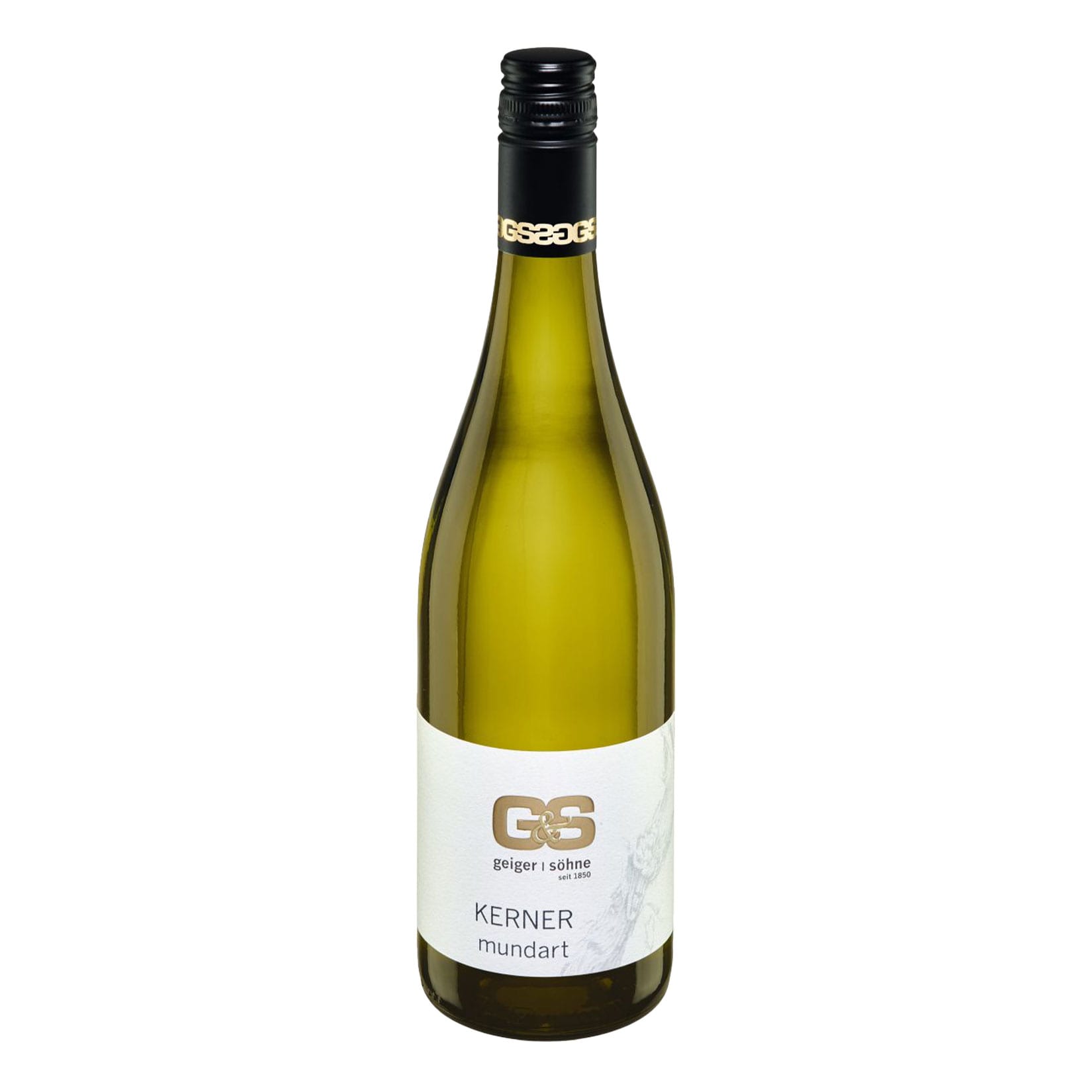 Mundart Kerner QbA trocken 12,5 % Vol 0,75 Liter - Bild 1