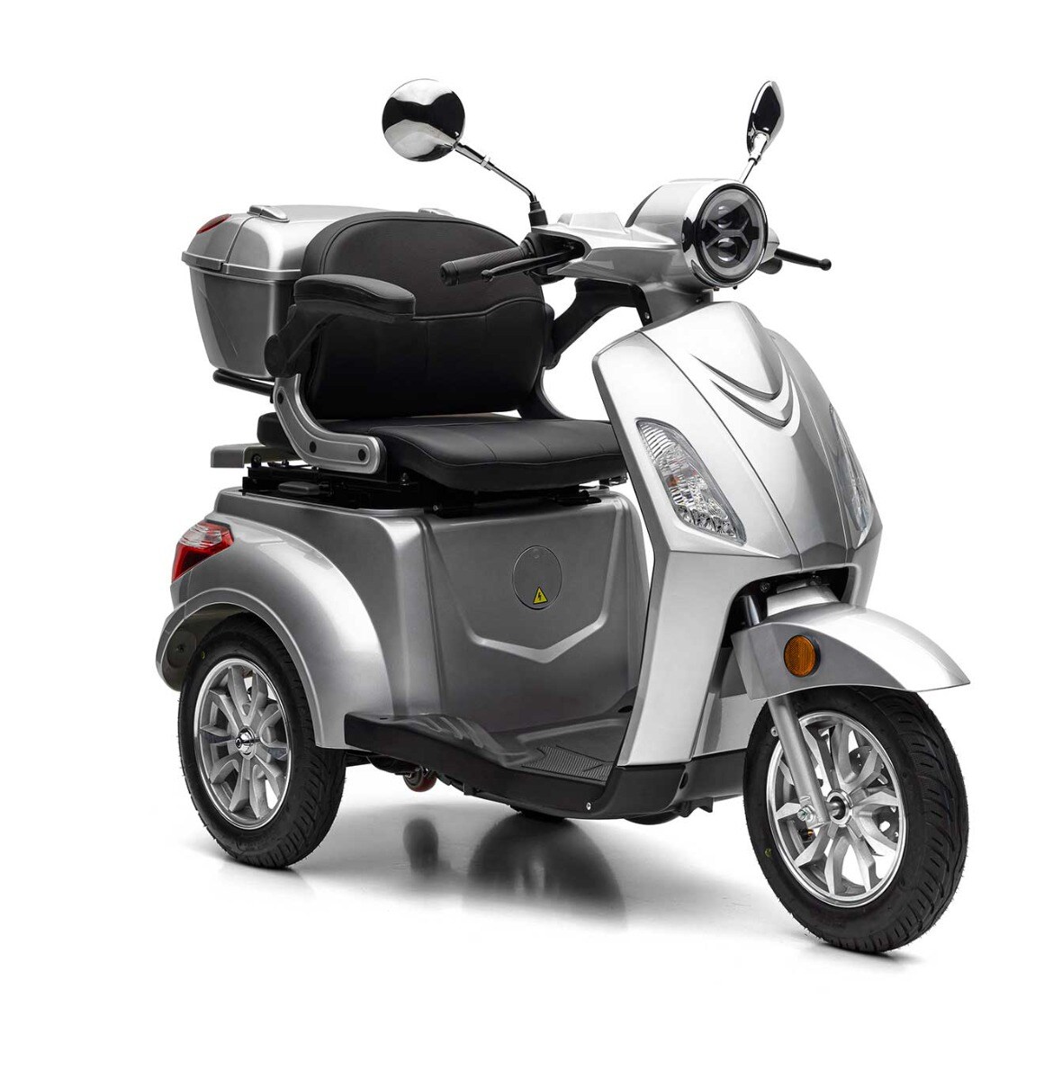 Nova Motors Bendi silber 20 km/h 2 x 20Ah Akkupack, Gehstockhalter - Bild 1