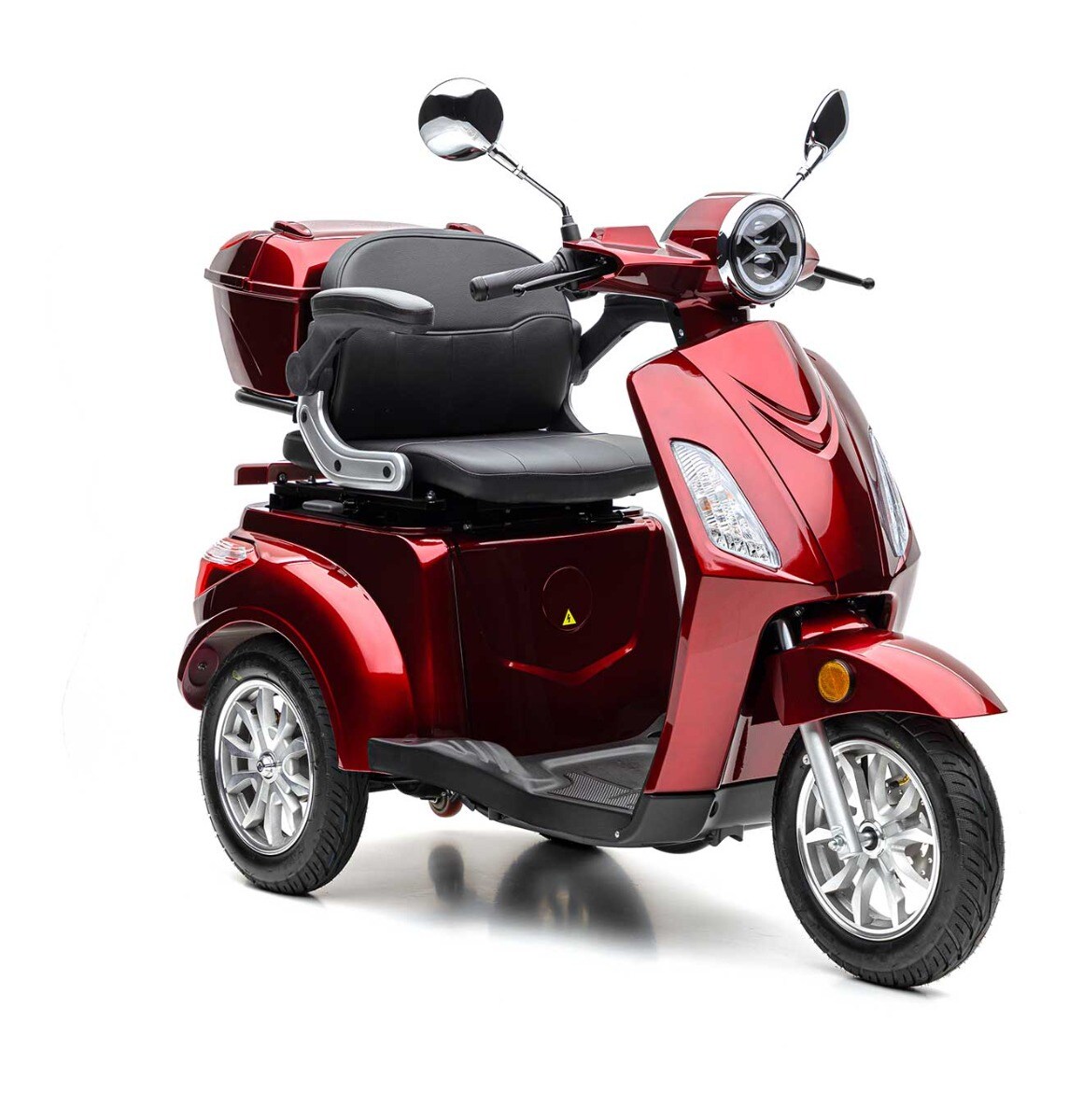 Nova Motors Bendi weinrot 20 km/h 2 x 20Ah Akkupack, Gehstockhalter | 04260223078644