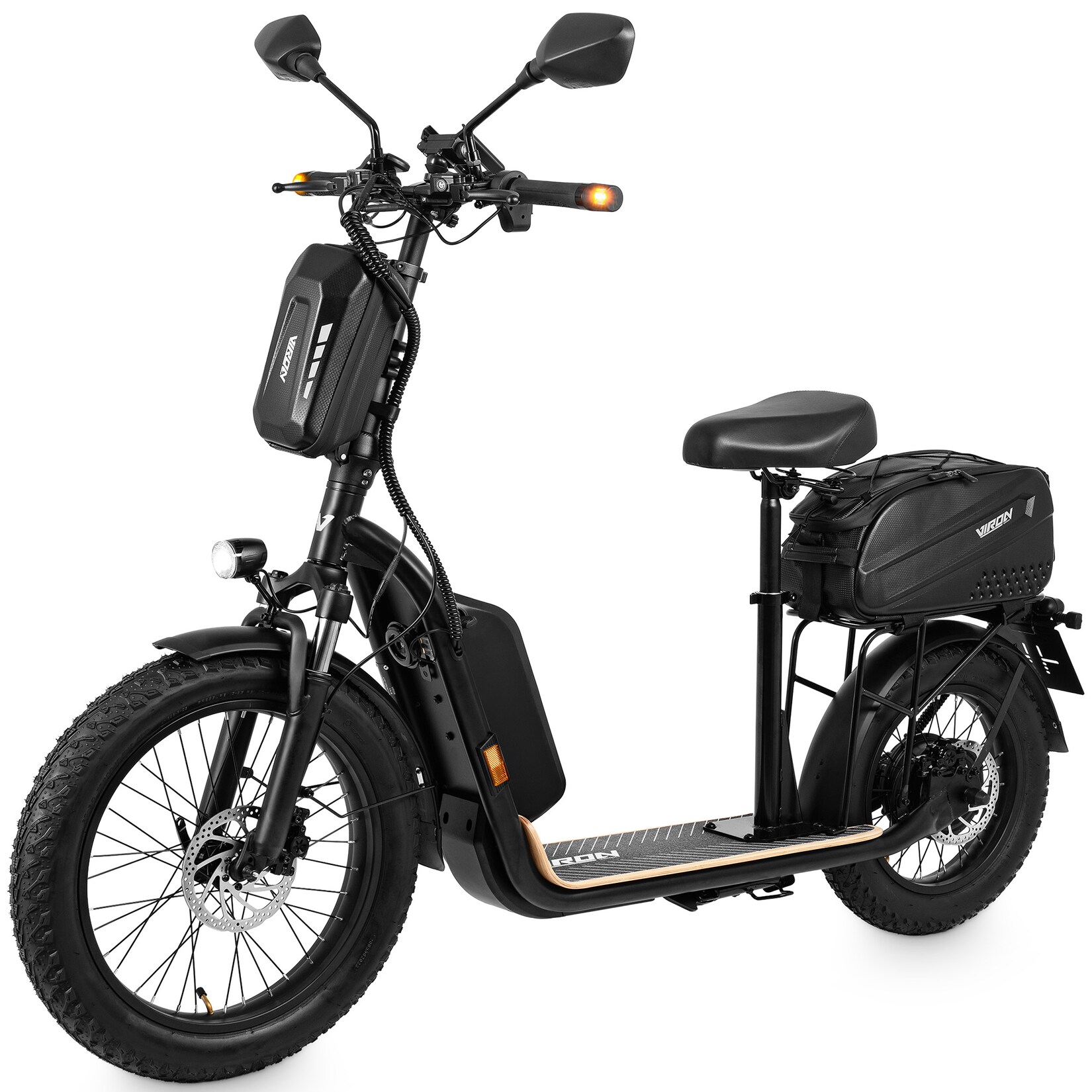 VIRON E-Scooter – XI-1500-EEC – schwarz, MaxRange 25Ah | 04054748020697