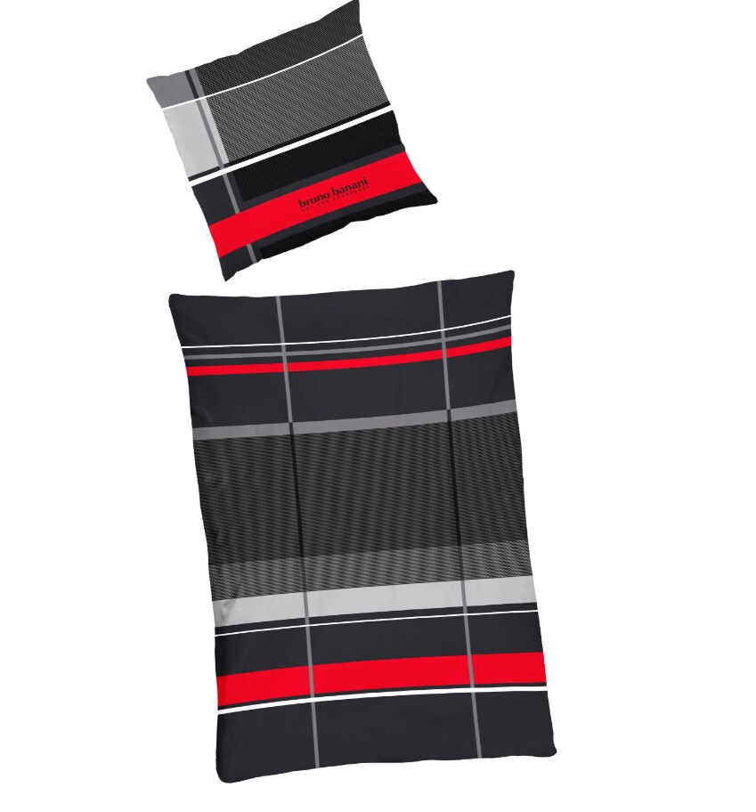 Bruno Banani Renforc&eacute; Bettw&auml;sche - versch. Ausf&uuml;hrungen - kariert - Bild 1