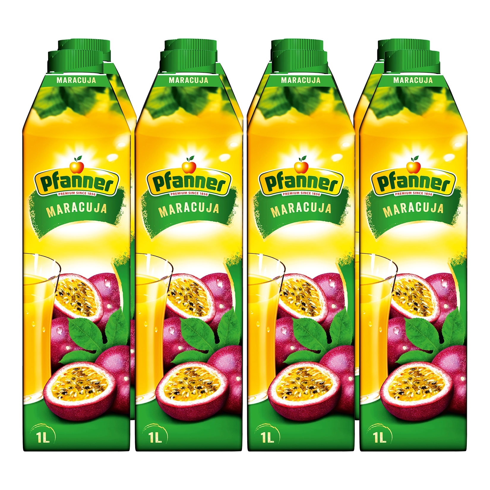 Pfanner Saft Maracacuja 1,0 Liter, 8er Pack - Bild 1