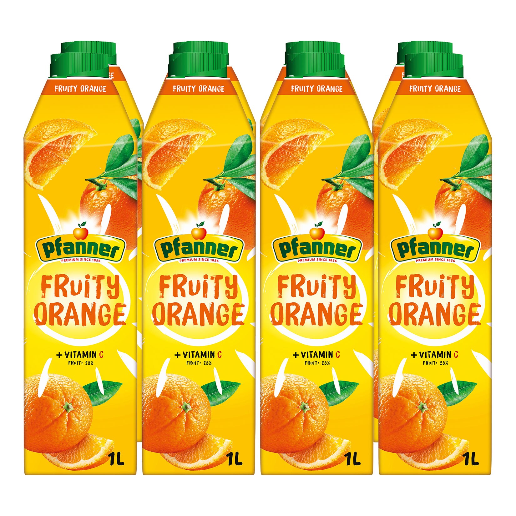 Pfanner Saft Fruity Orange 1,0 Liter, 8er Pack - Bild 1