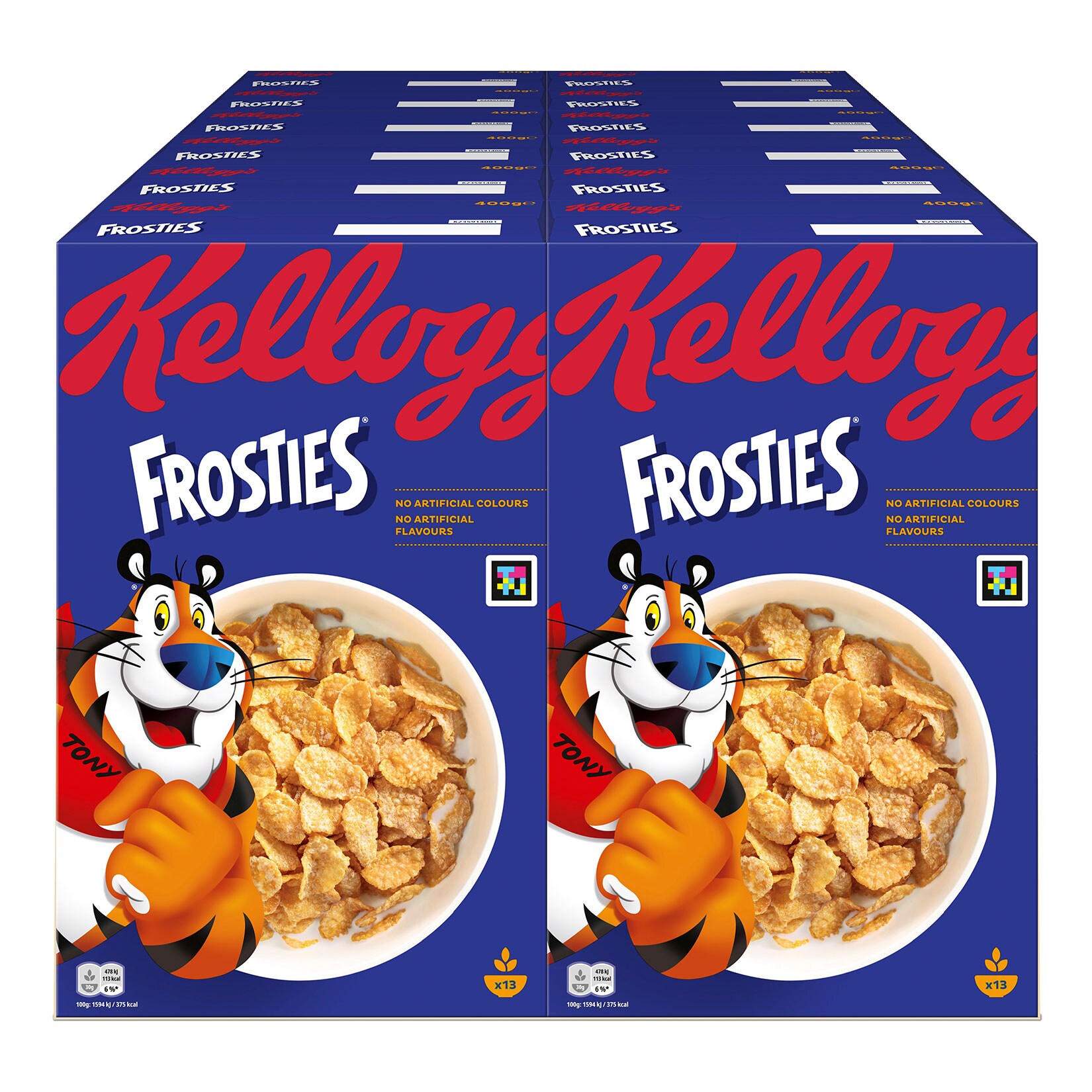 Kellogg's Frosties Cornflakes 400 g, 12er Pack - Bild 1