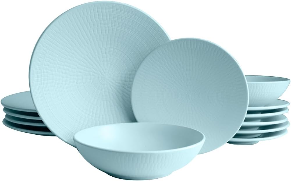 ECHTWERK 12tlg Vintage Tafelservice "Blanka", mint - Bild 1