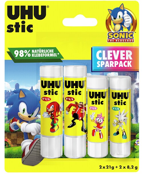 UHU Klebestifte 2x 8,2 g + 2x 21 g - Bild 1