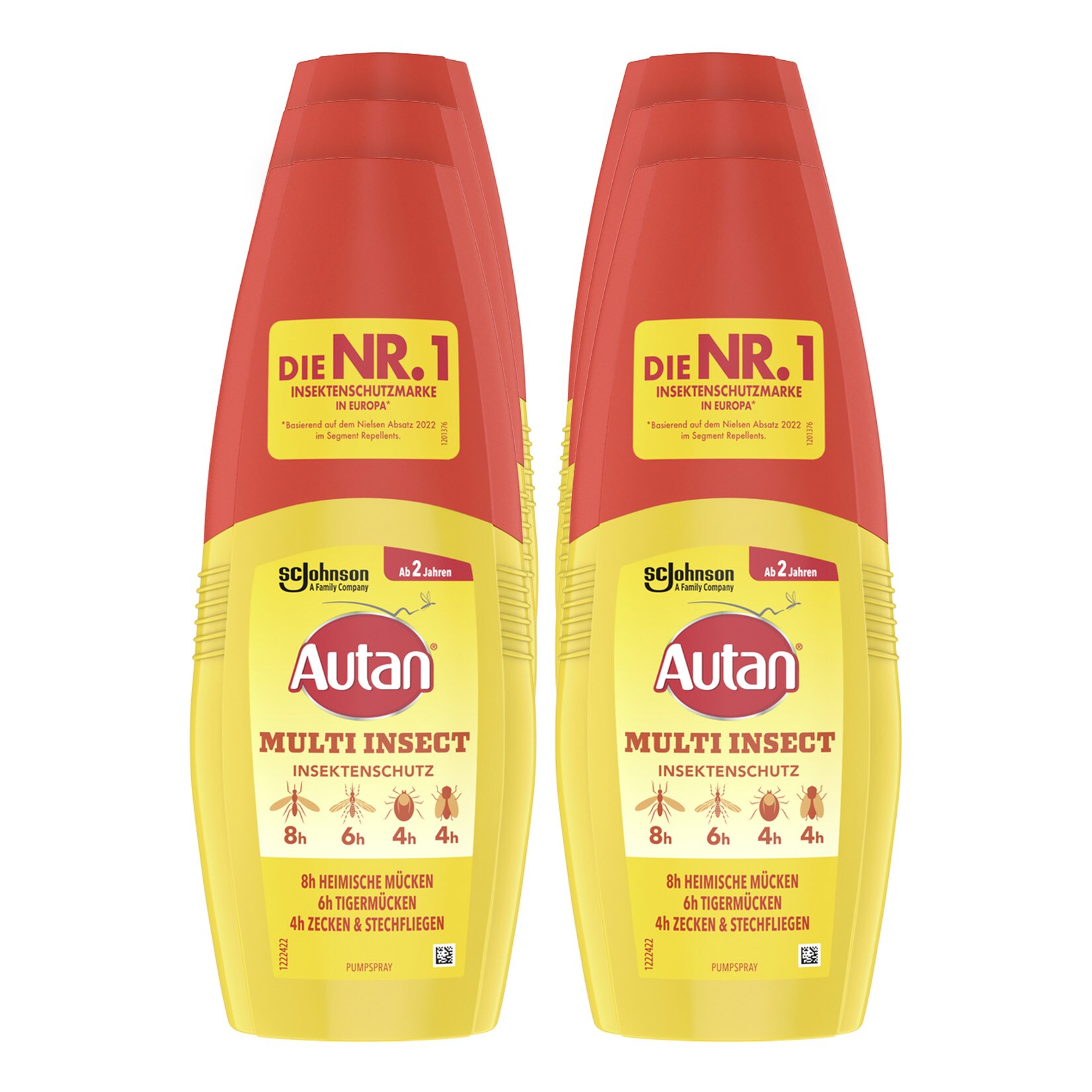 Autan Multi Insect Pumpspray 100ml, 6er Pack - Bild 1
