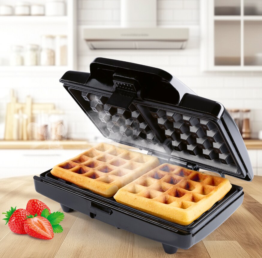 GOURMETmaxx Waffeleisen Belgische Waffeln 750W - Bild 1