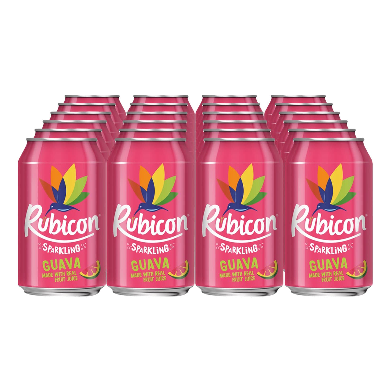Rubicon Sparkling Guava 0,33 Liter Dose, 24er Pack - Bild 1
