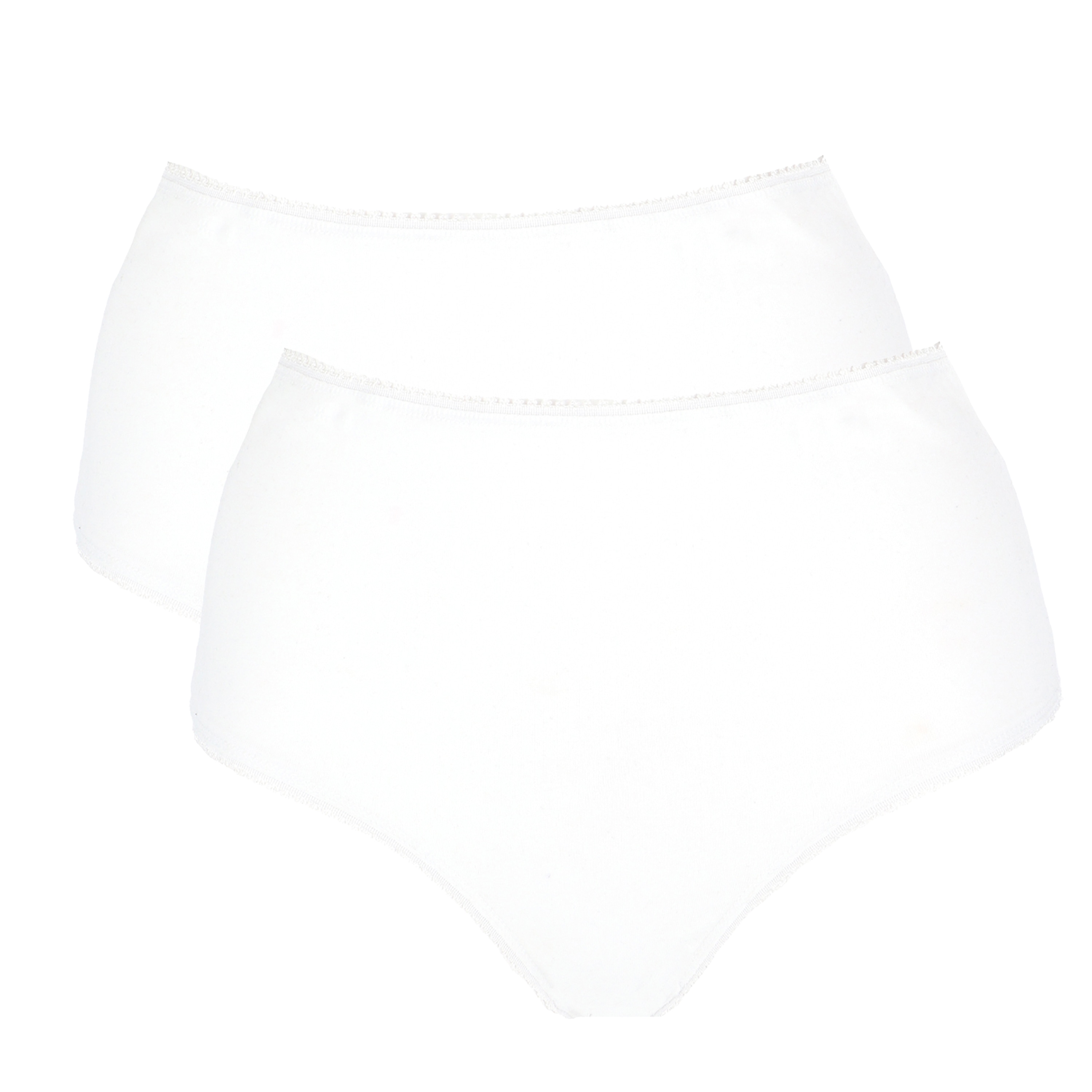 SoC Slip &Uuml;bergr&ouml;&szlig;e 2er Pack GOTS - Wei&szlig;, Gr. 60-62 - Bild 1