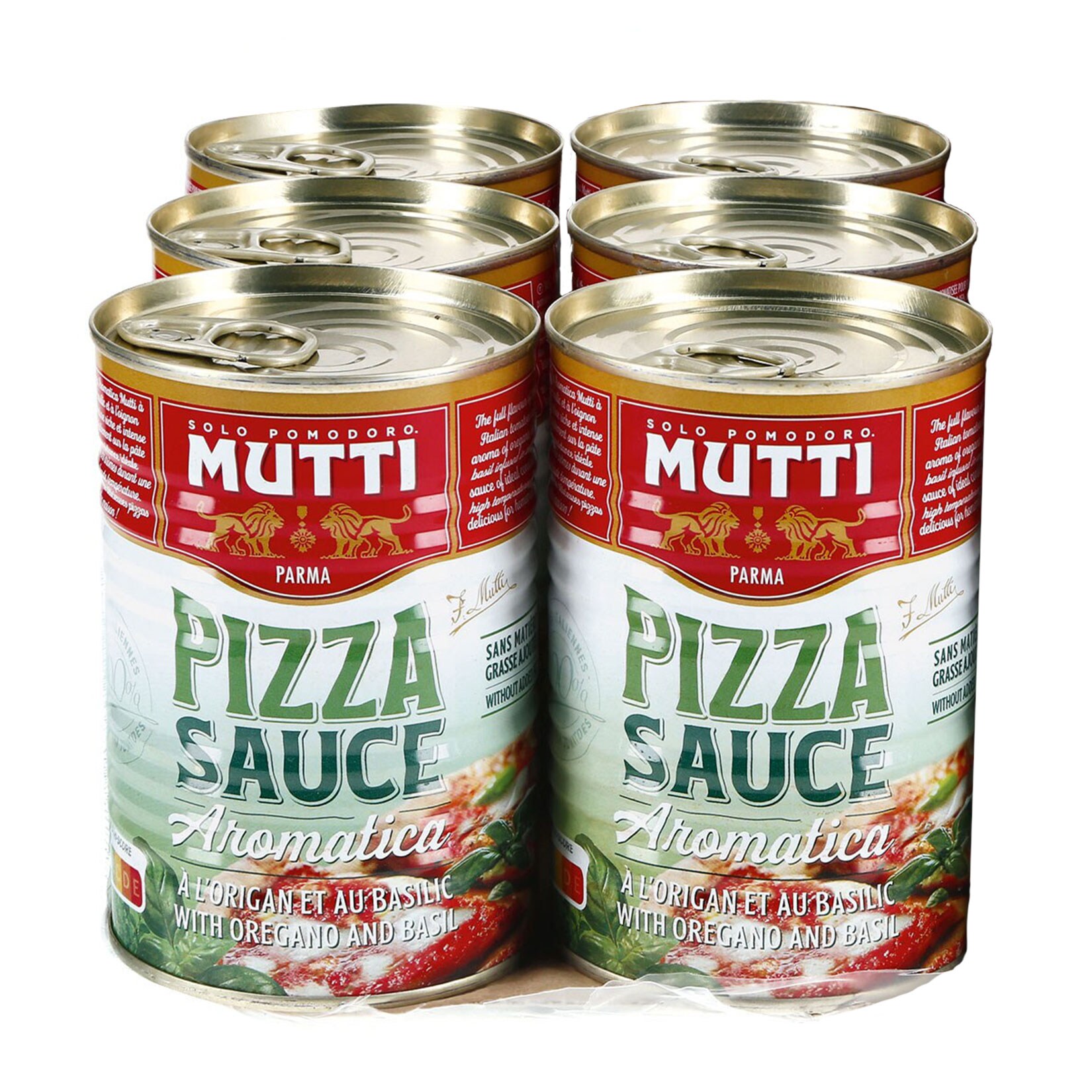 Mutti Pizzasauce gew&uuml;rzt 400 g, 6er Pack - Bild 1