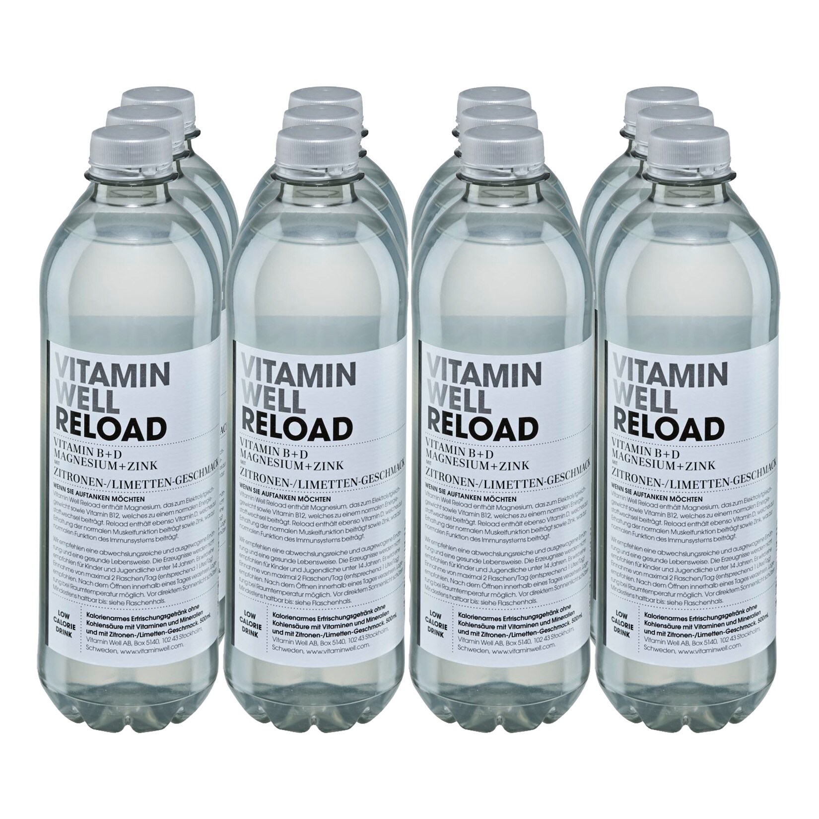 Vitamin Well Reload 0,5 Liter, 12er Pack - Bild 1