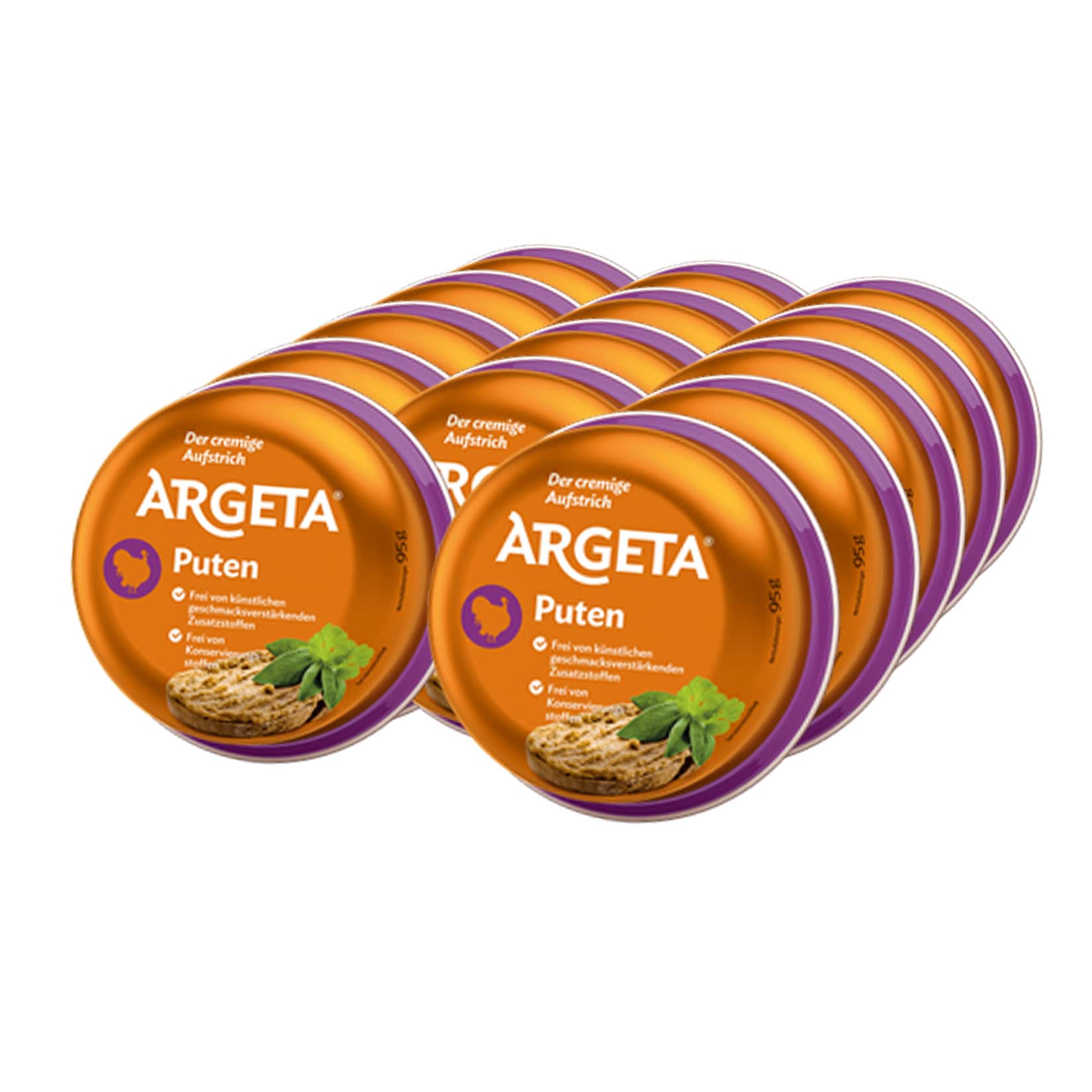 Argeta Putenaufstrich 95g, 14er Pack - Bild 1