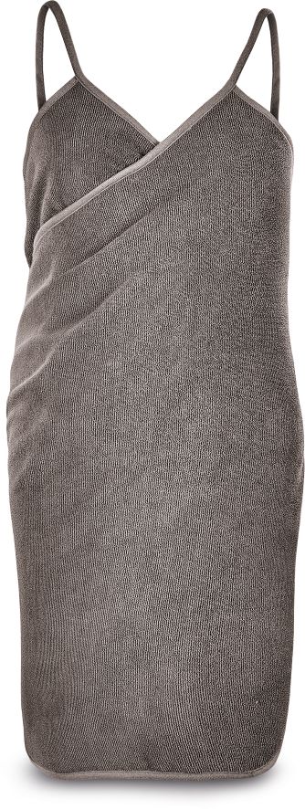 Handtuchkleid anthrazit, Gr&ouml;&szlig;e S/M - Bild 1