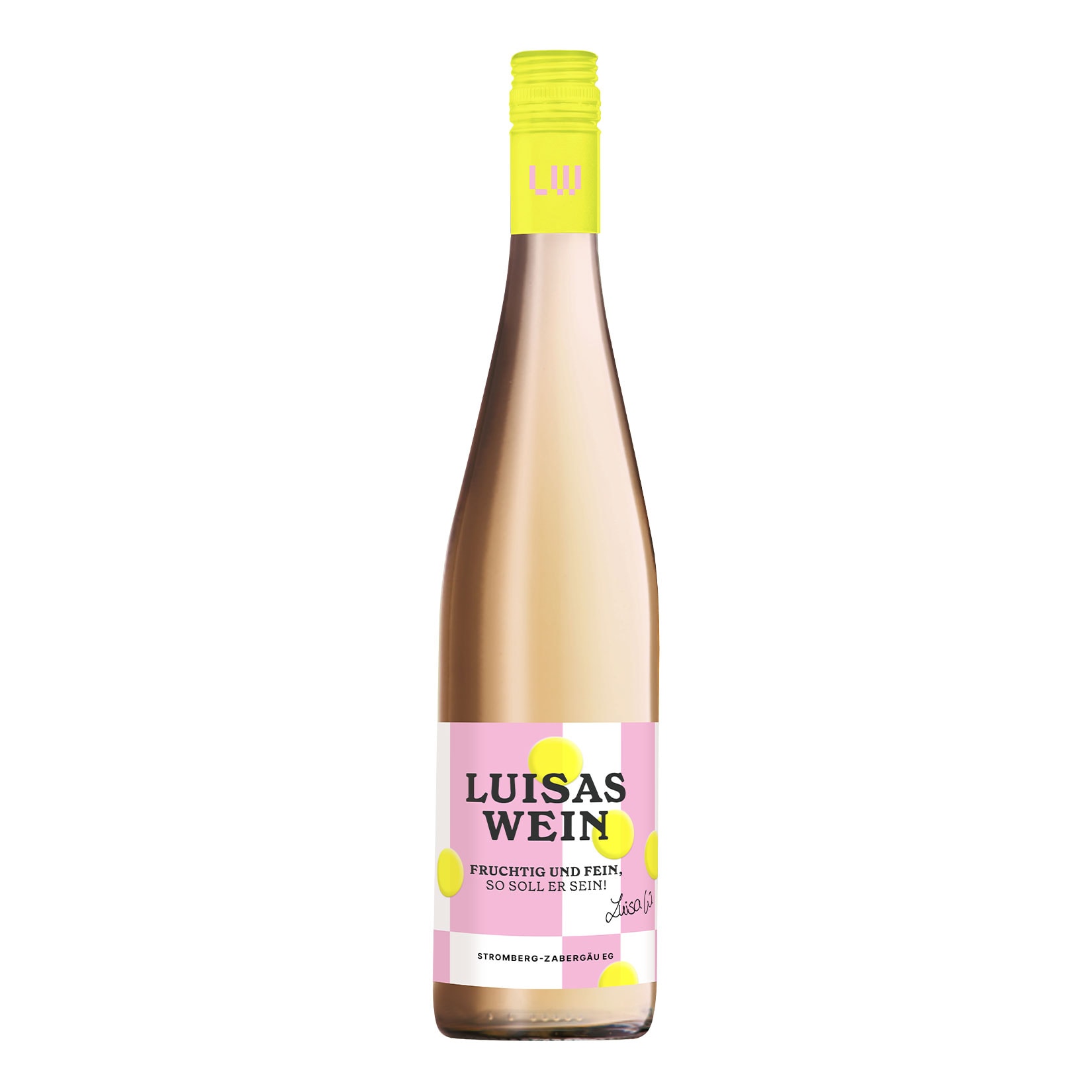 Stromberg-Zaberg&auml;u Luisa's Wein feinfruchtig Ros&eacute; 10,5 % vol 0,75 Liter - Bild 1