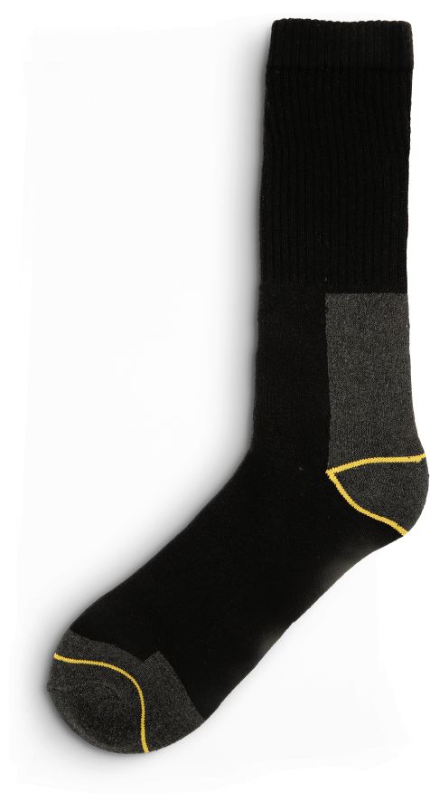 S.O.C HERREN ARBEITSSOCKEN 10-ER PACK SCHWARZ 39-42 - Bild 1